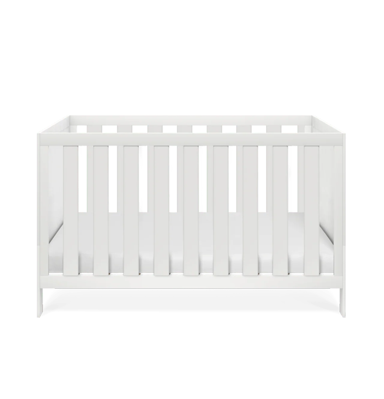 Silver Cross Bromley Cot Bed and Wardrobe - White - Image 2