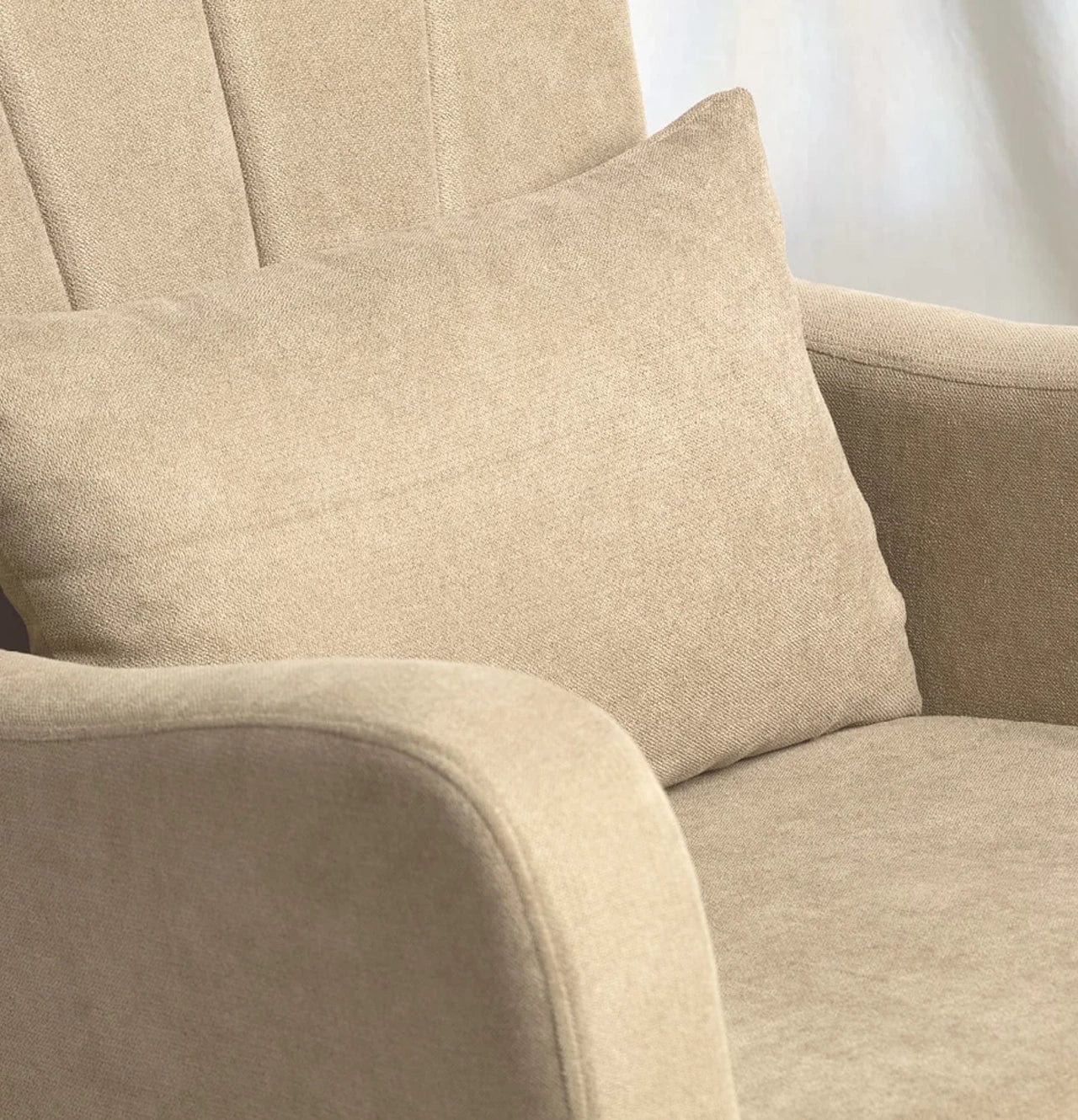 Silver Cross Carmel Nursing Chair - Almond - Image 5
