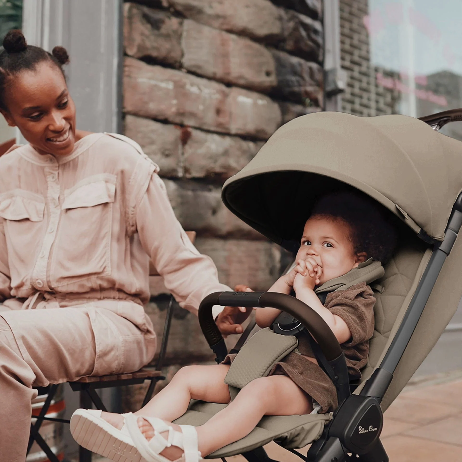 Silver Cross Clic 2 Stroller & Accessory Bundle - Cobble - Image 7