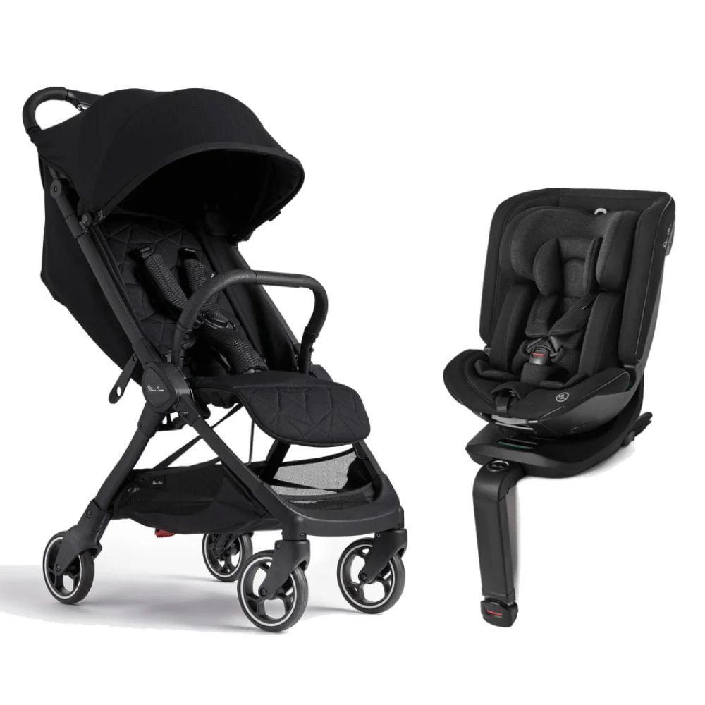 Silver Cross Clic Stroller with Motion 2 All Size Car Seat - Space