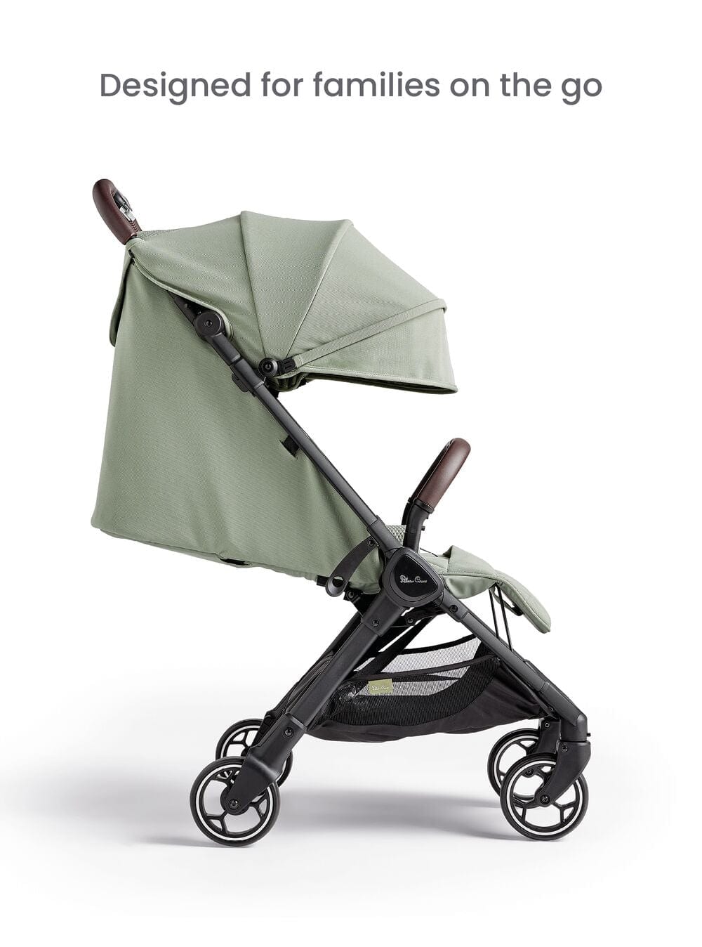 Silver Cross Clic Stroller with Travel Bag - Sage - Image 8