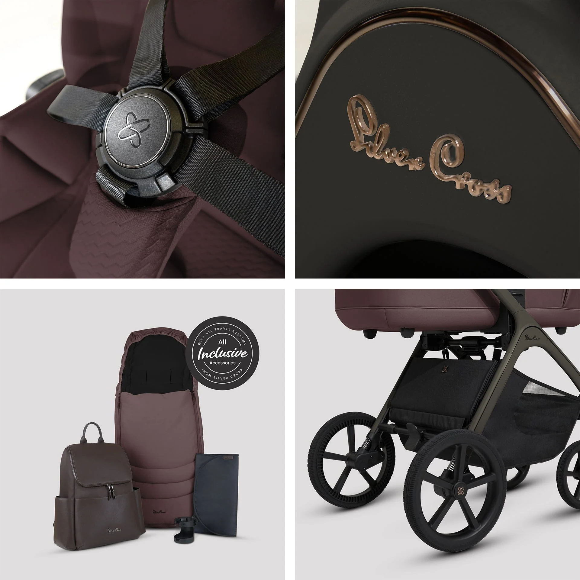 Silver Cross Cove Ultimate 360 Bundle - Damson - Image 7