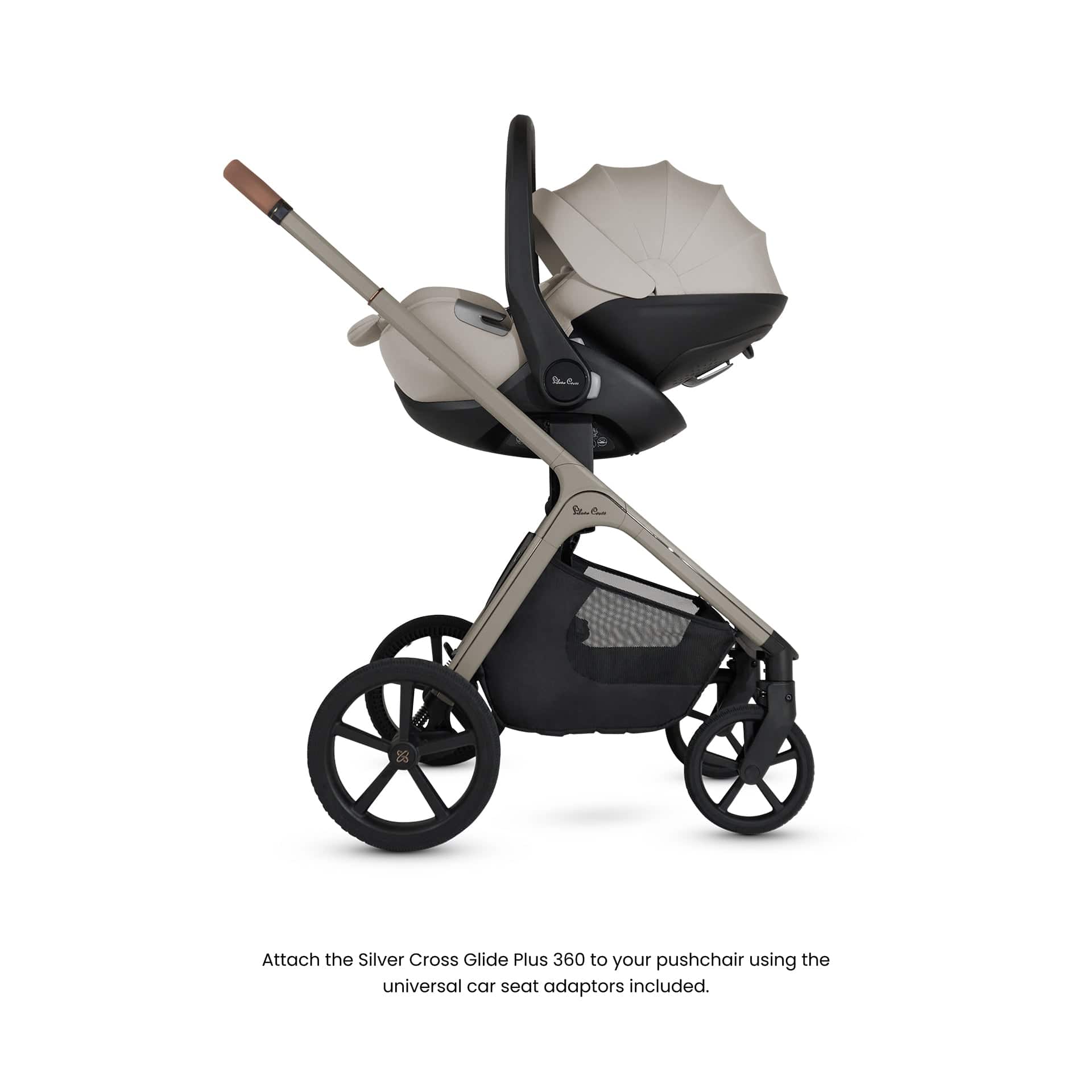 Silver Cross Cove Ultimate 360 Family Bundle - Champagne/Natural Taupe - Image 5
