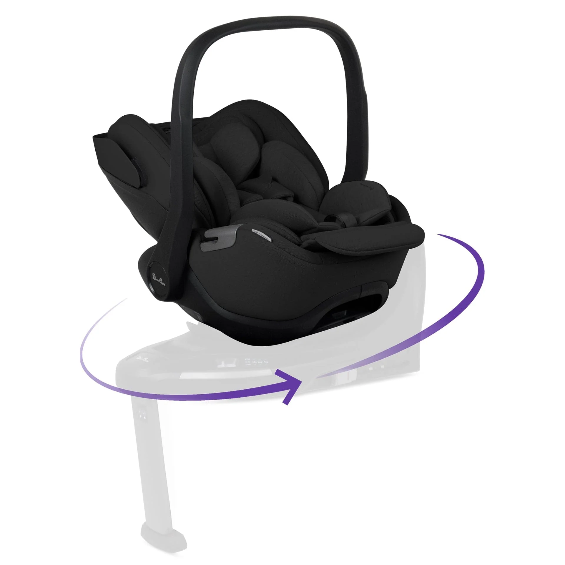 Silver Cross Glide Plus 360 Car Seat - Iconic Black - Image 3