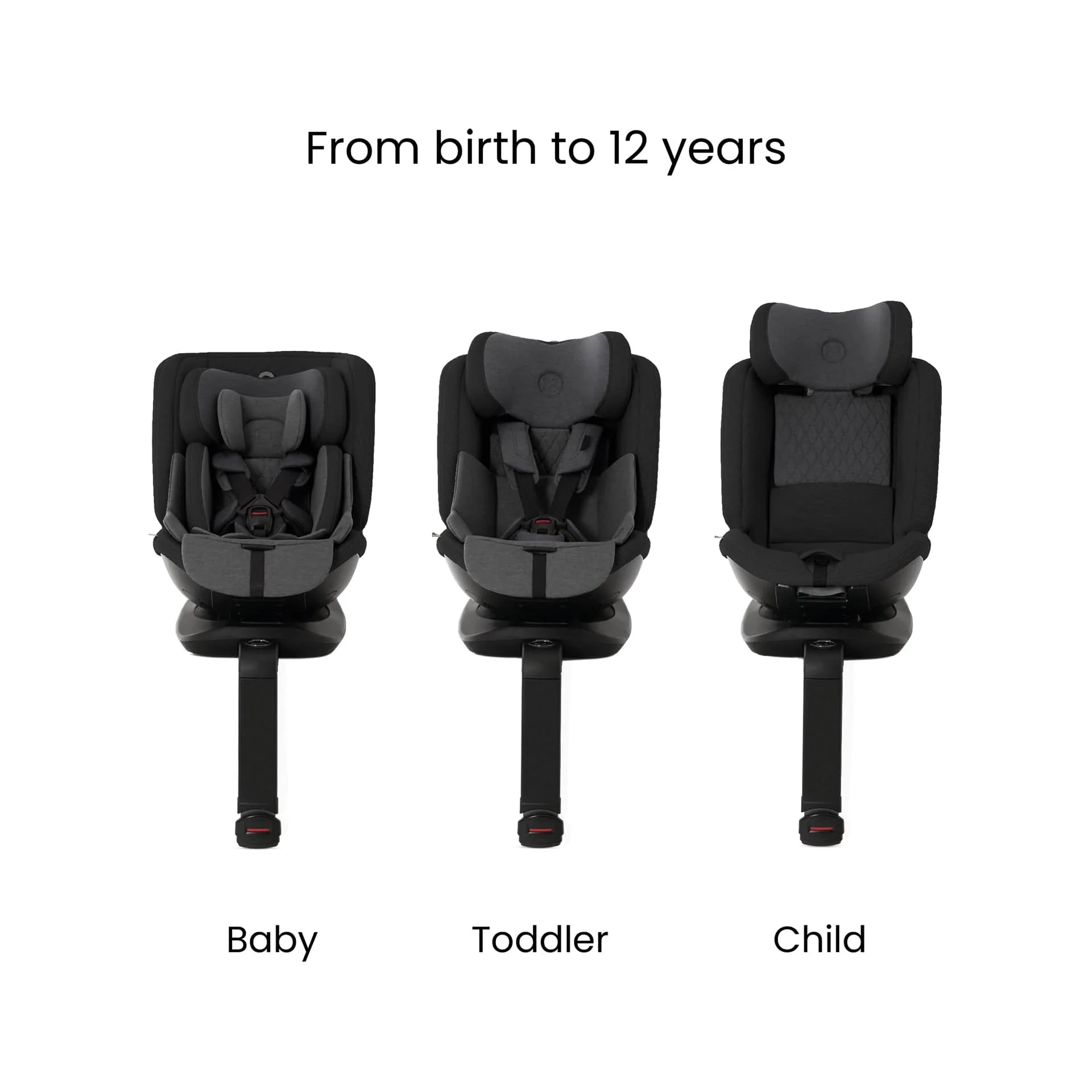 Silver Cross Motion 2 All-Size 360 Car Seat - Space - Image 2