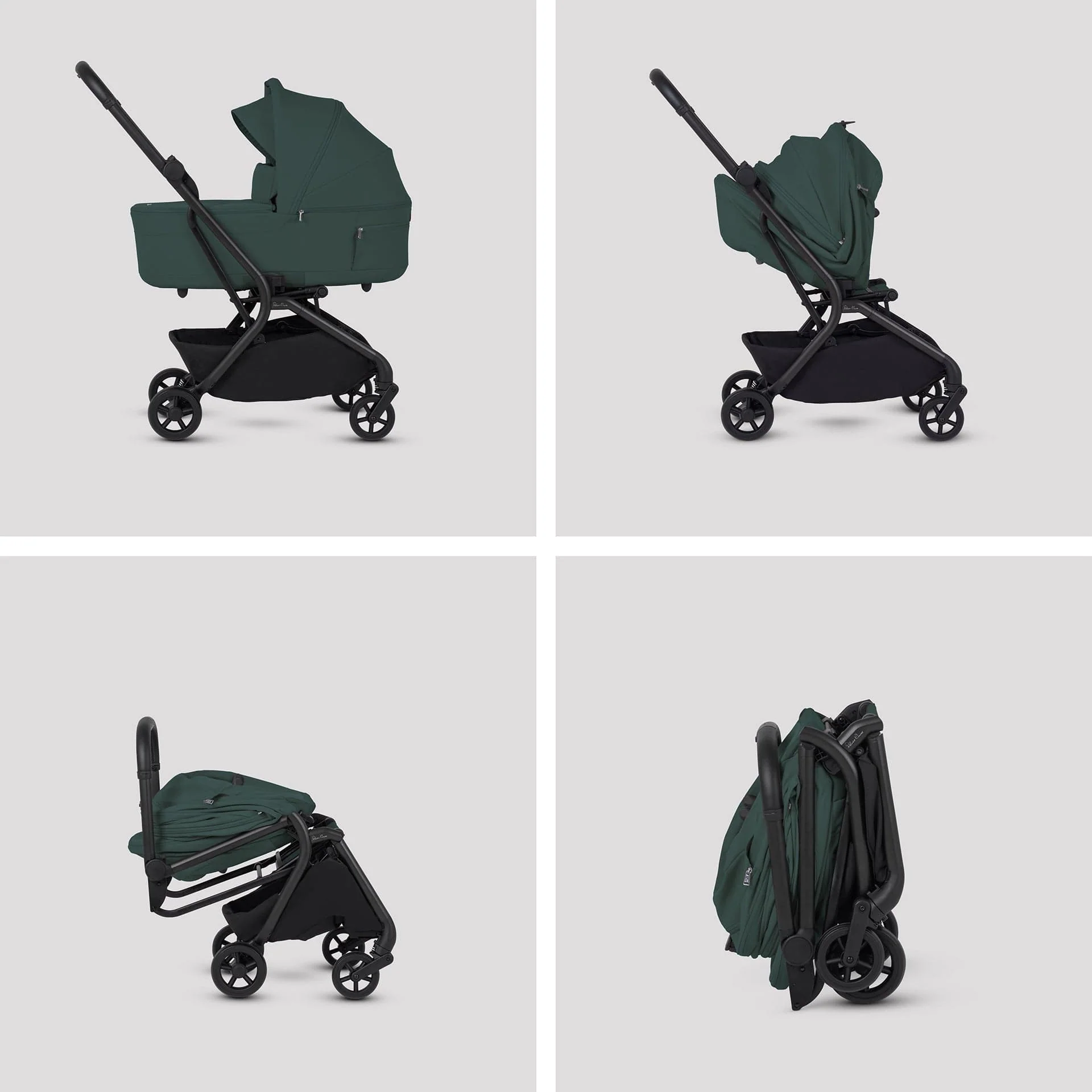 Silver Cross Nia (Glide Plus 360) Travel System - Conifer - Image 3