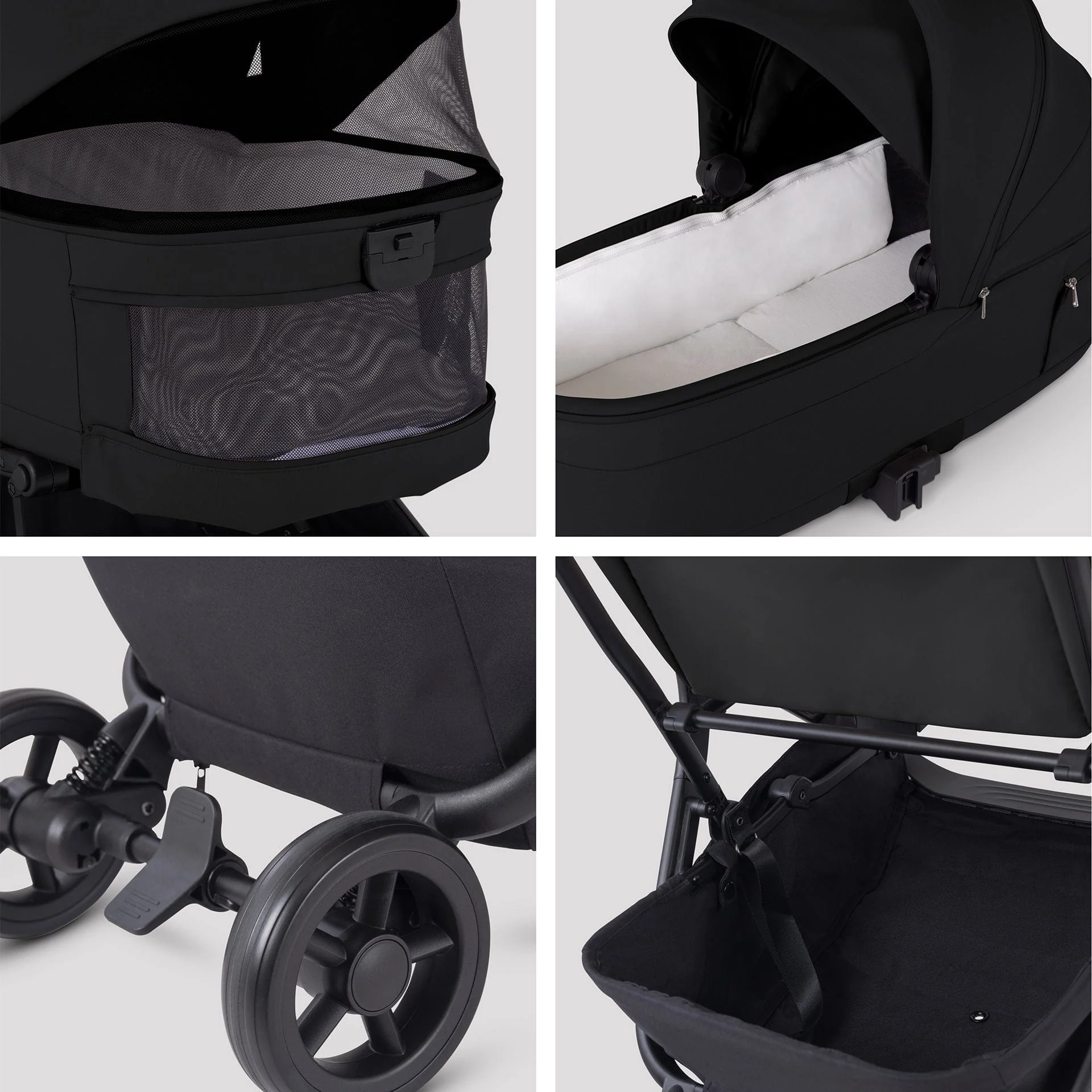 Silver Cross Nia (Glide Plus 360) Travel System with Accessories - Onyx - Image 4