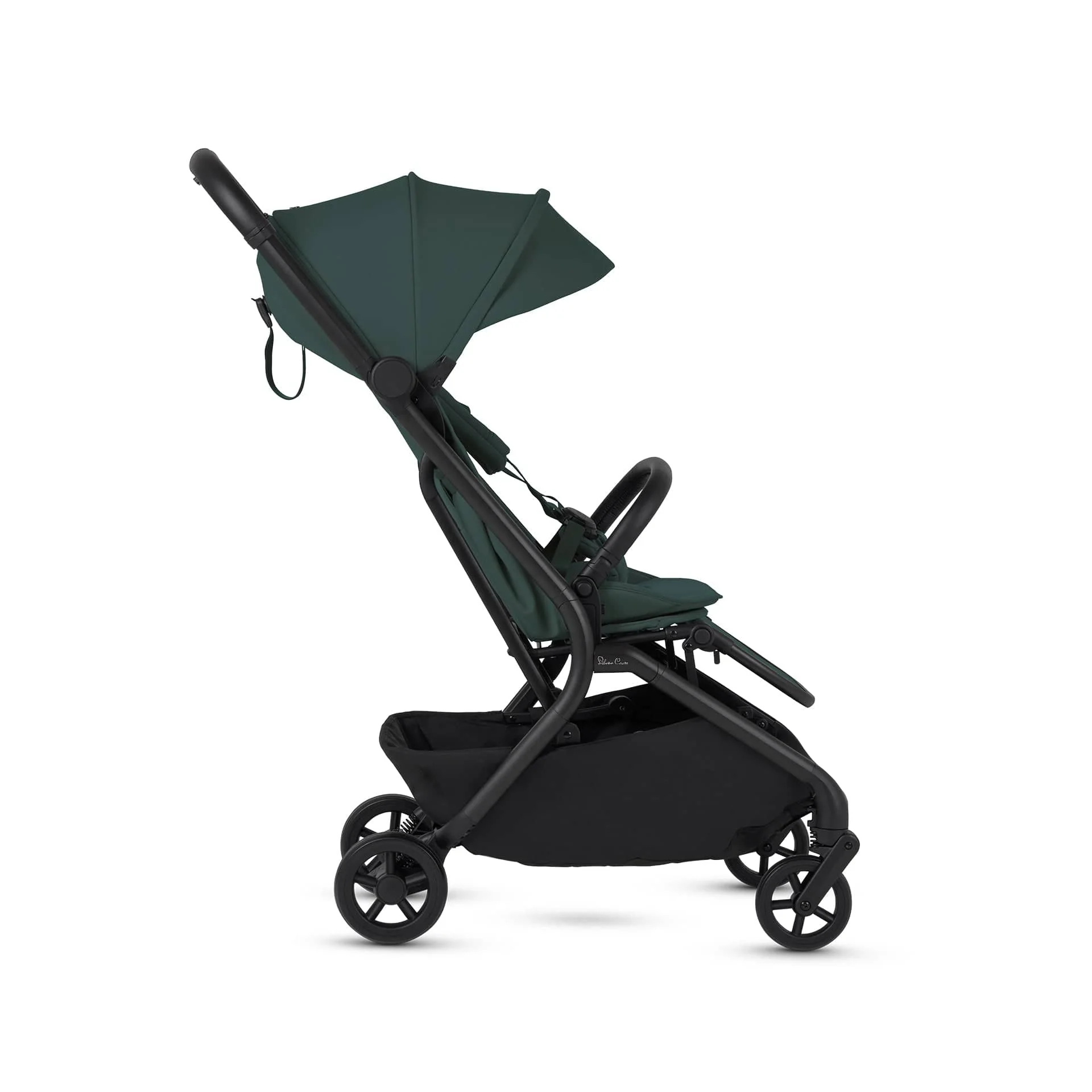 Silver Cross Nia Stroller & Carrycot - Conifer - Image 5