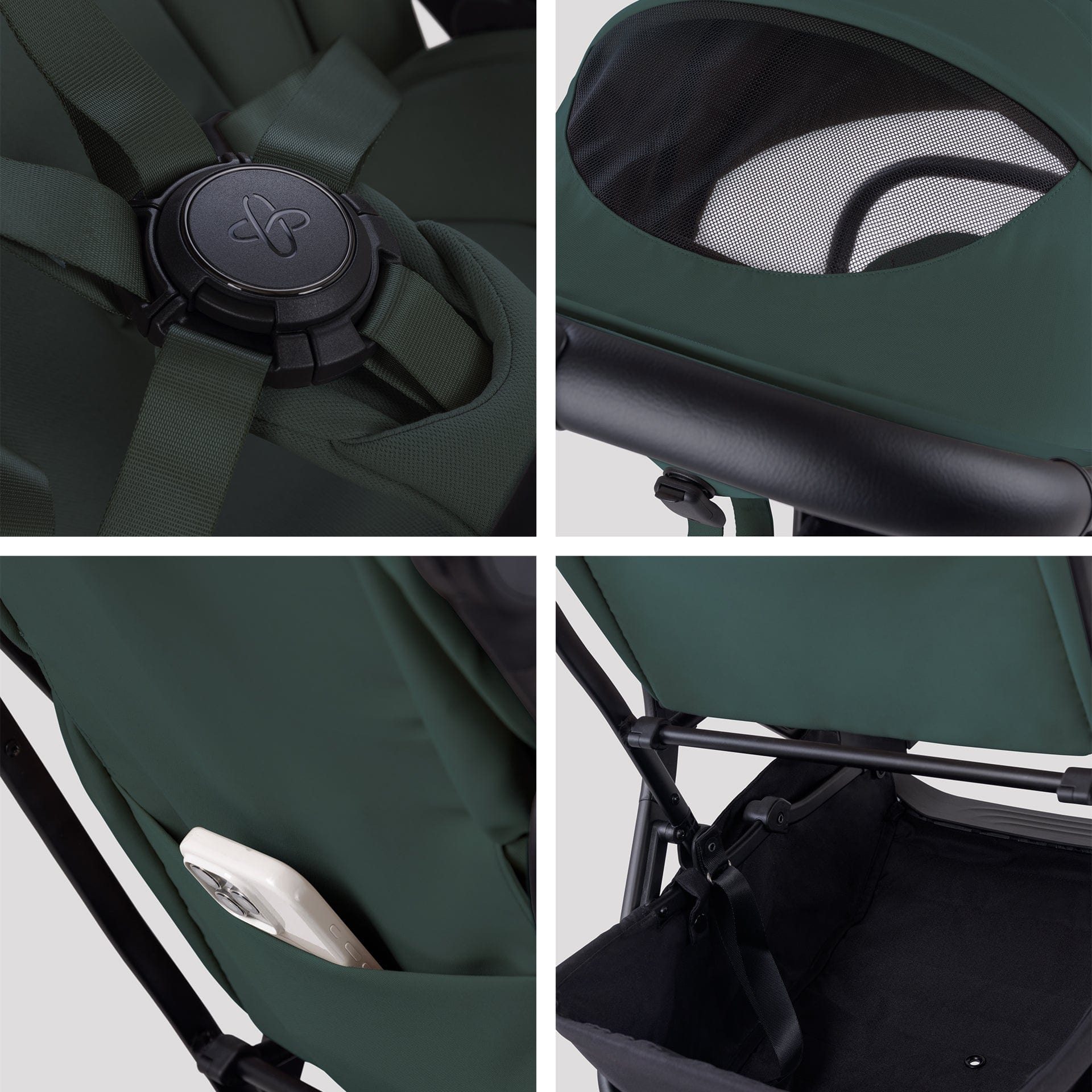 Silver Cross Nia Stroller - Conifer - Image 5