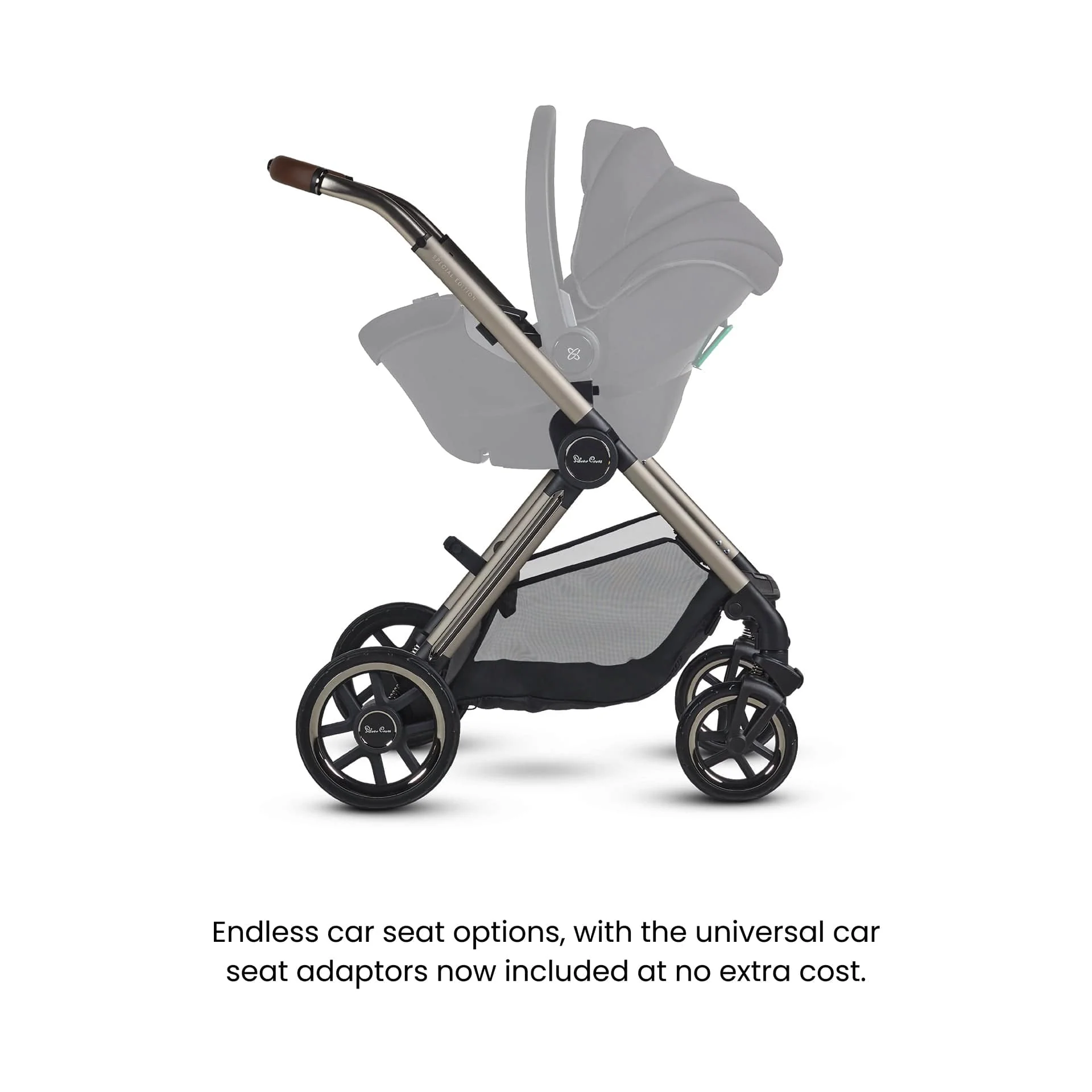 Silver Cross Reef 2 Special Edition Pushchair - Frappe - Image 6