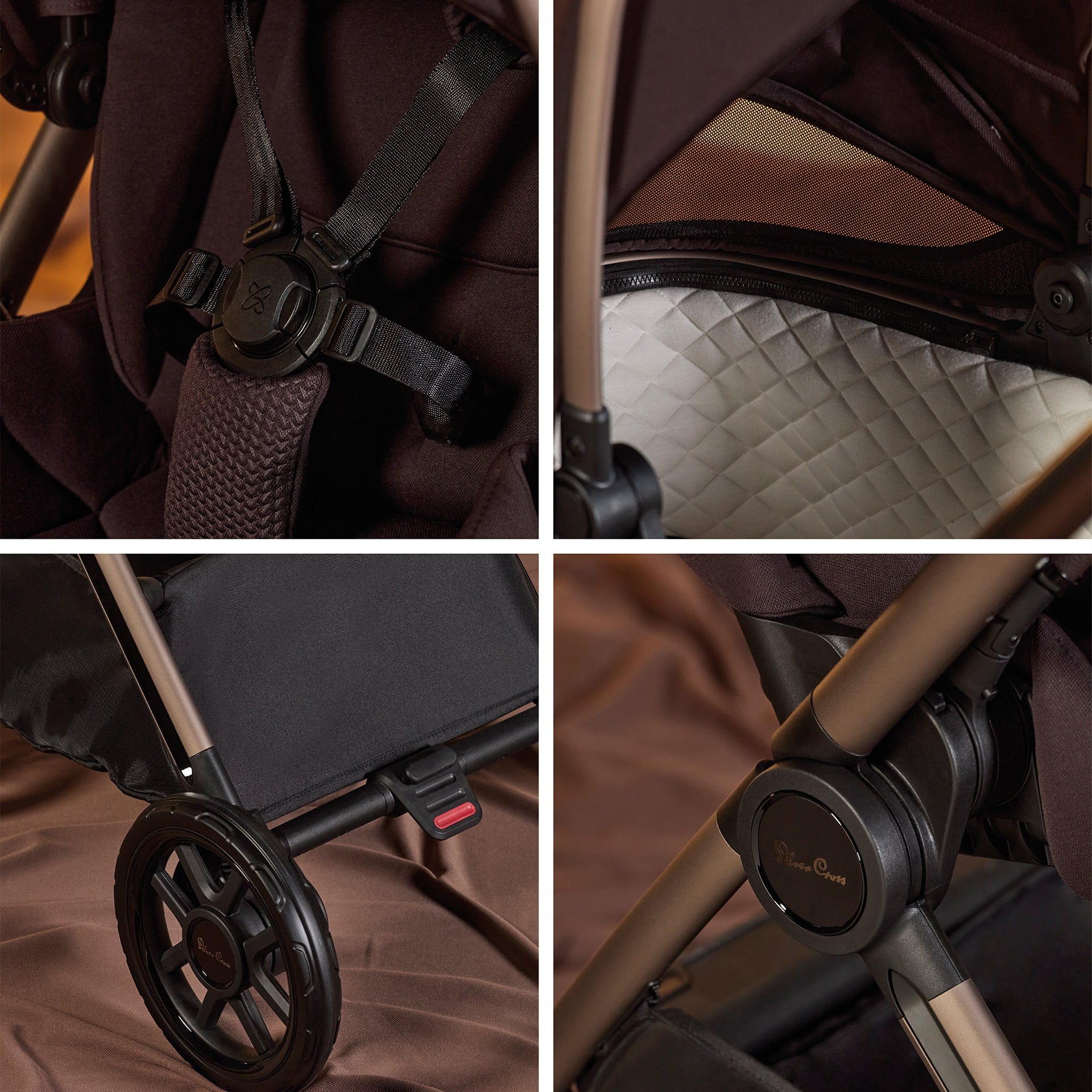 Silver Cross Reef 2 Special Edition Pushchair - Ganache - Image 4