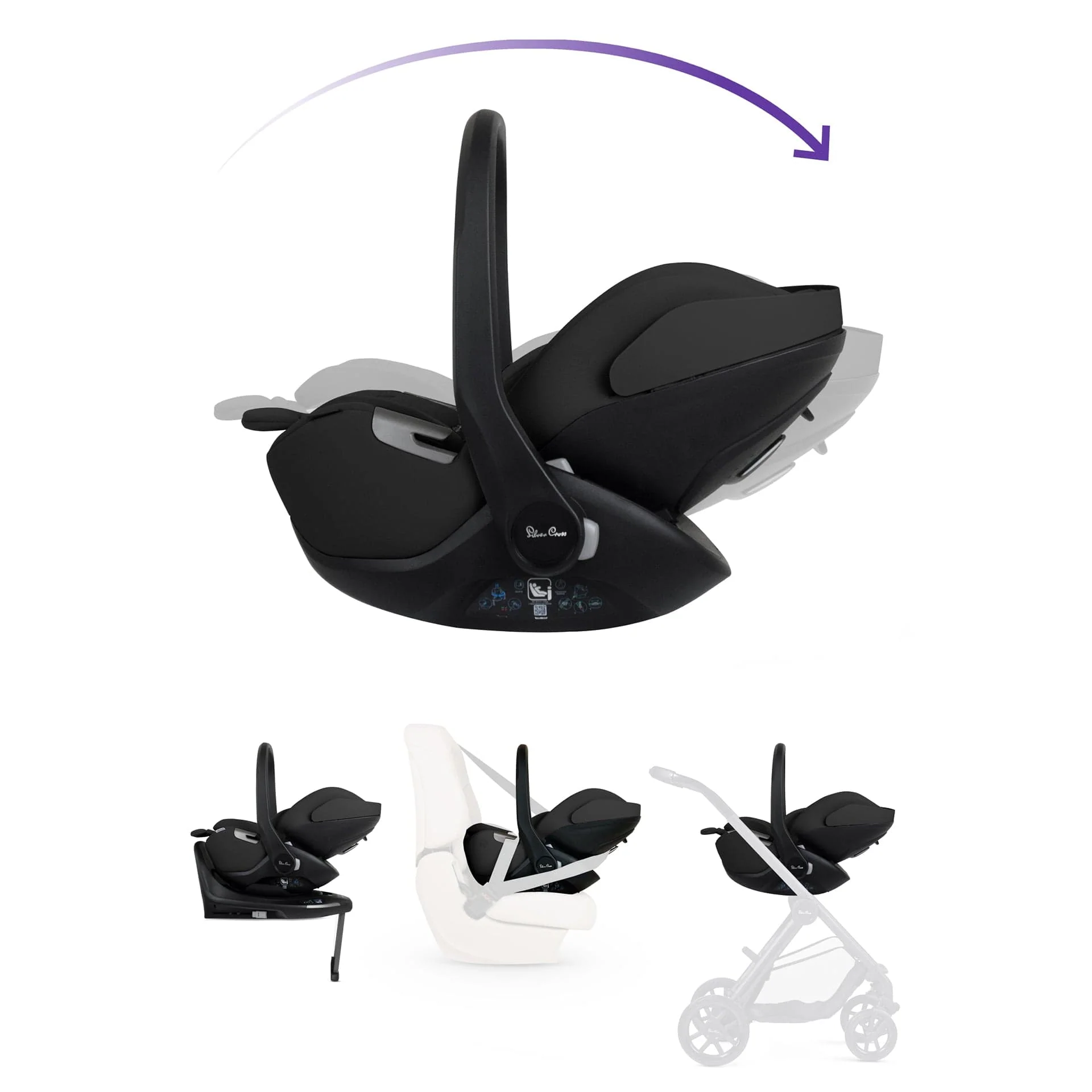 Silver Cross Reef 2 Ultimate Family 360 Bundle - Pewter - Image 8