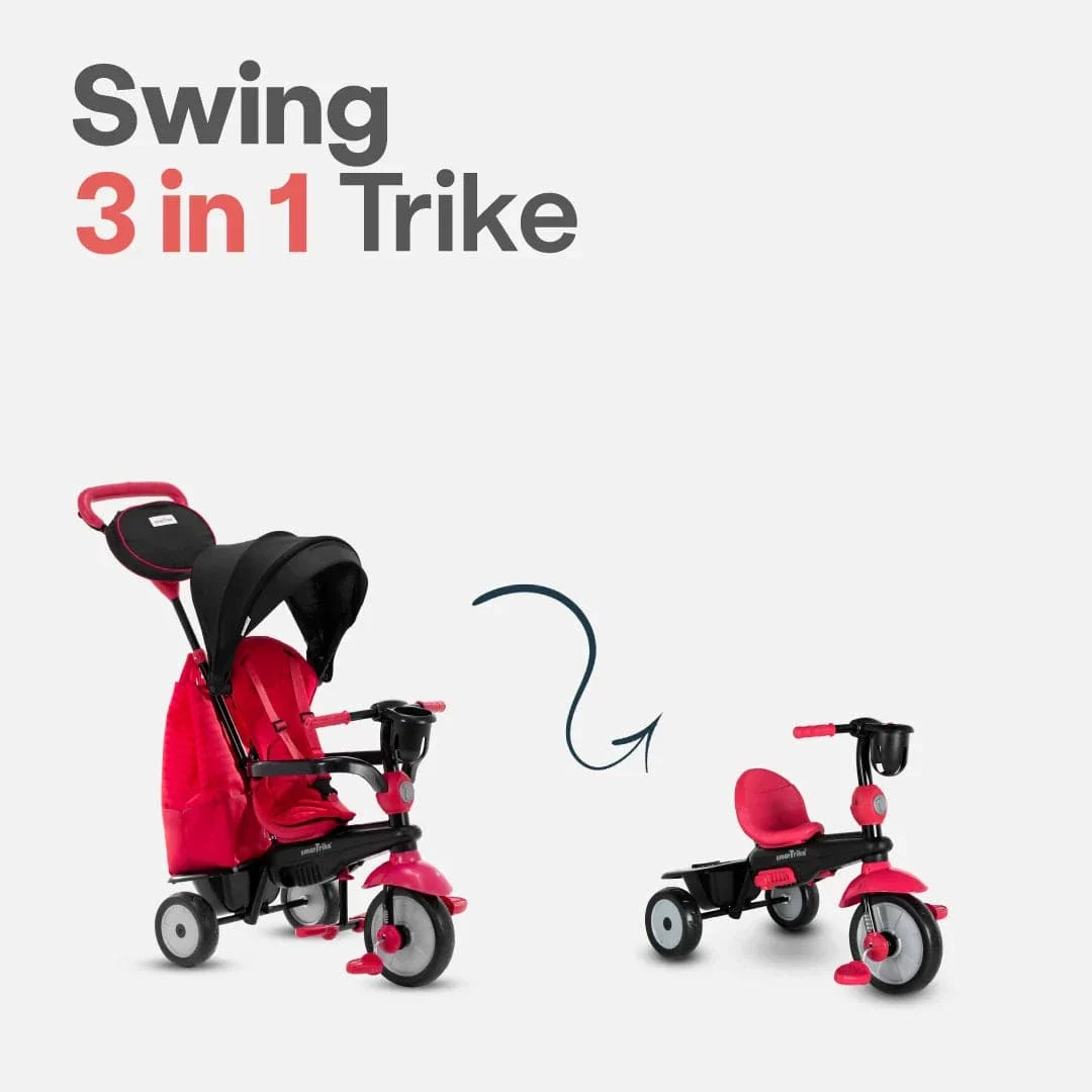 SmarTrike Swing DLX Trike - Red - Image 2