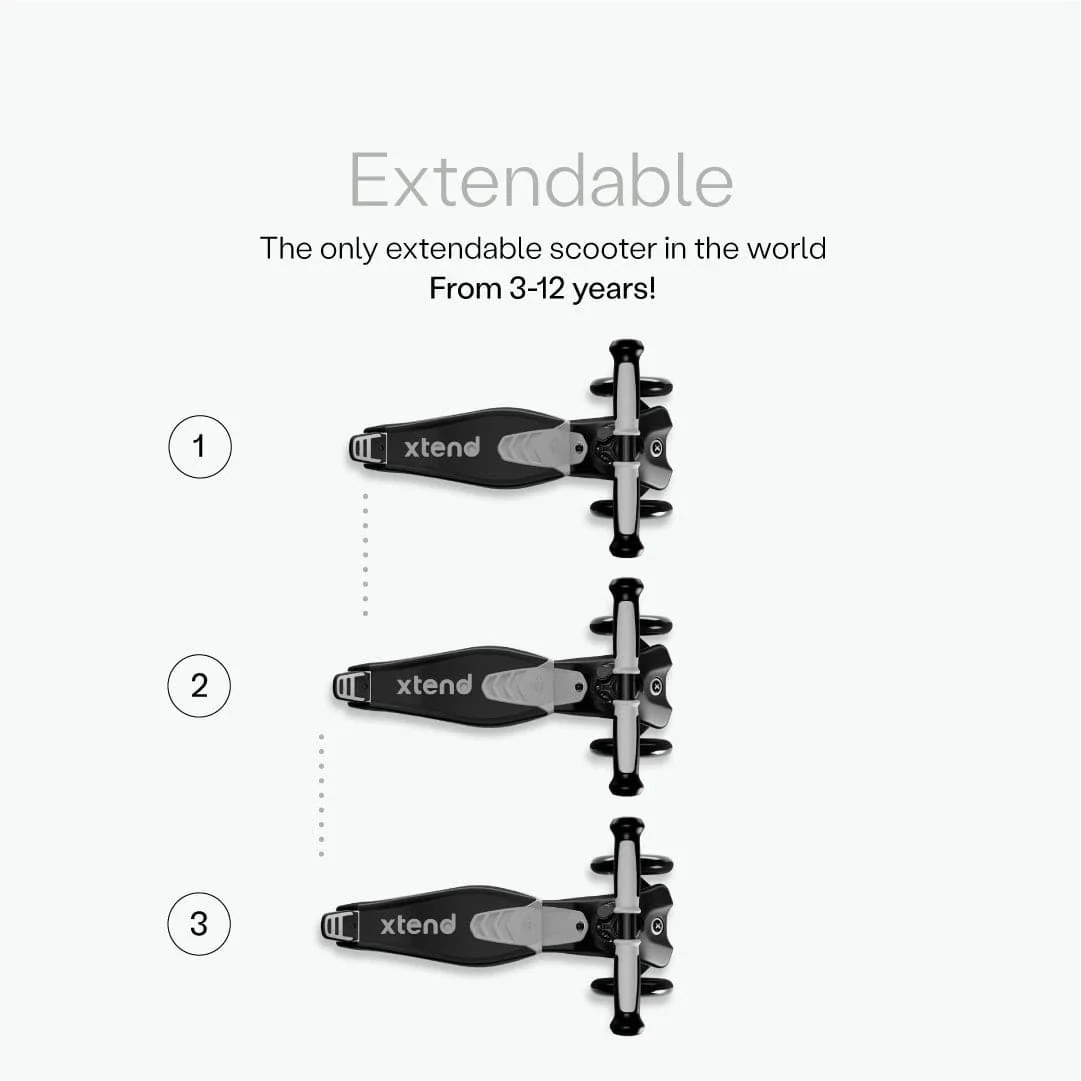 SmarTrike Xtend Ride On Scooter Plus From 12months to 12Years – Grey - Image 5