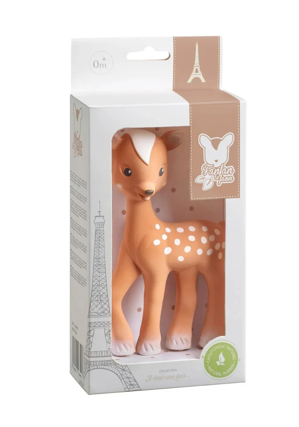 Sophie la Girafe Fanfan the Fawn Natural Rubber Teether Toy - Image 2