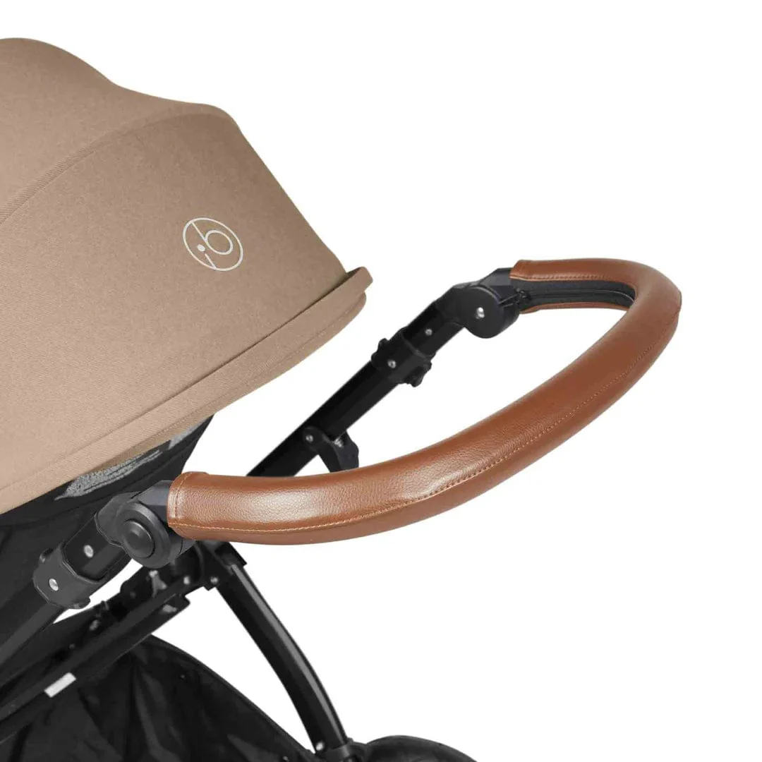 Ickle Bubba Stomp Luxe (Cirrus) Travel System with Bubba & Me - Black / Desert / Tan - Image 18