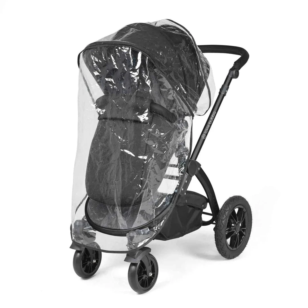Ickle Bubba Stomp Luxe (Cirrus) Travel System with Bubba & Me - Black / Midnight / Black - Image 15