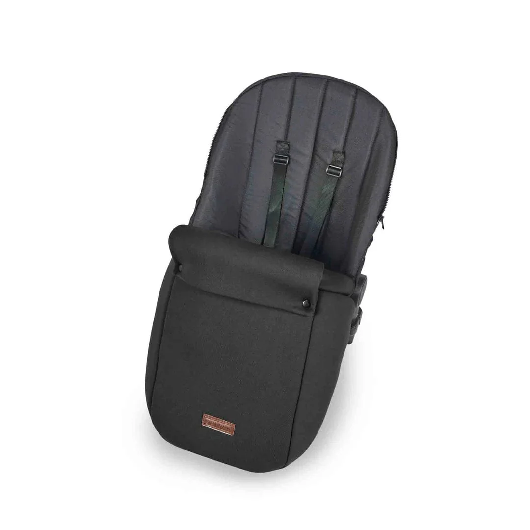 Ickle Bubba Stomp Luxe (Cirrus) Travel System with Bubba & Me - Black / Midnight / Black - Image 20