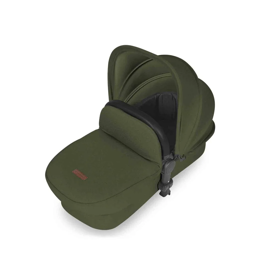 Ickle Bubba Stomp Luxe (Cirrus) Travel System with Bubba & Me - Black / Woodland / Black - Image 19