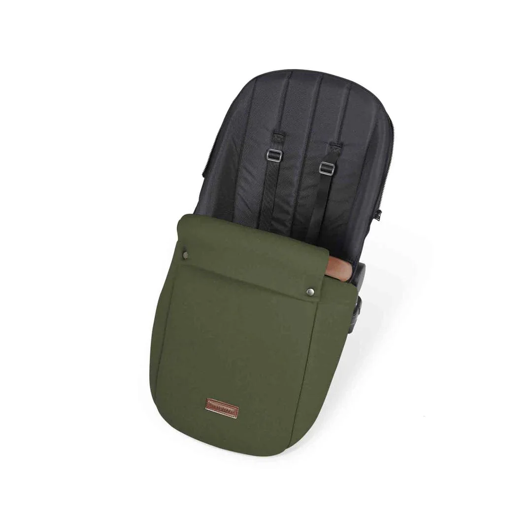 IcIckle Bubba Stomp Luxe 12 Piece Travel System with i-Size Cirrus Car Seat & ISOFIX Base - Bronze / Woodland / Tan - Image 20