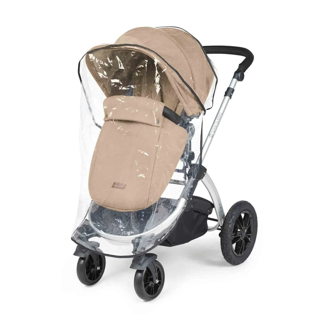 Ickle Bubba Stomp Luxe (Cirrus) Travel System with Bubba & Me - Silver / Desert / Black - Image 15