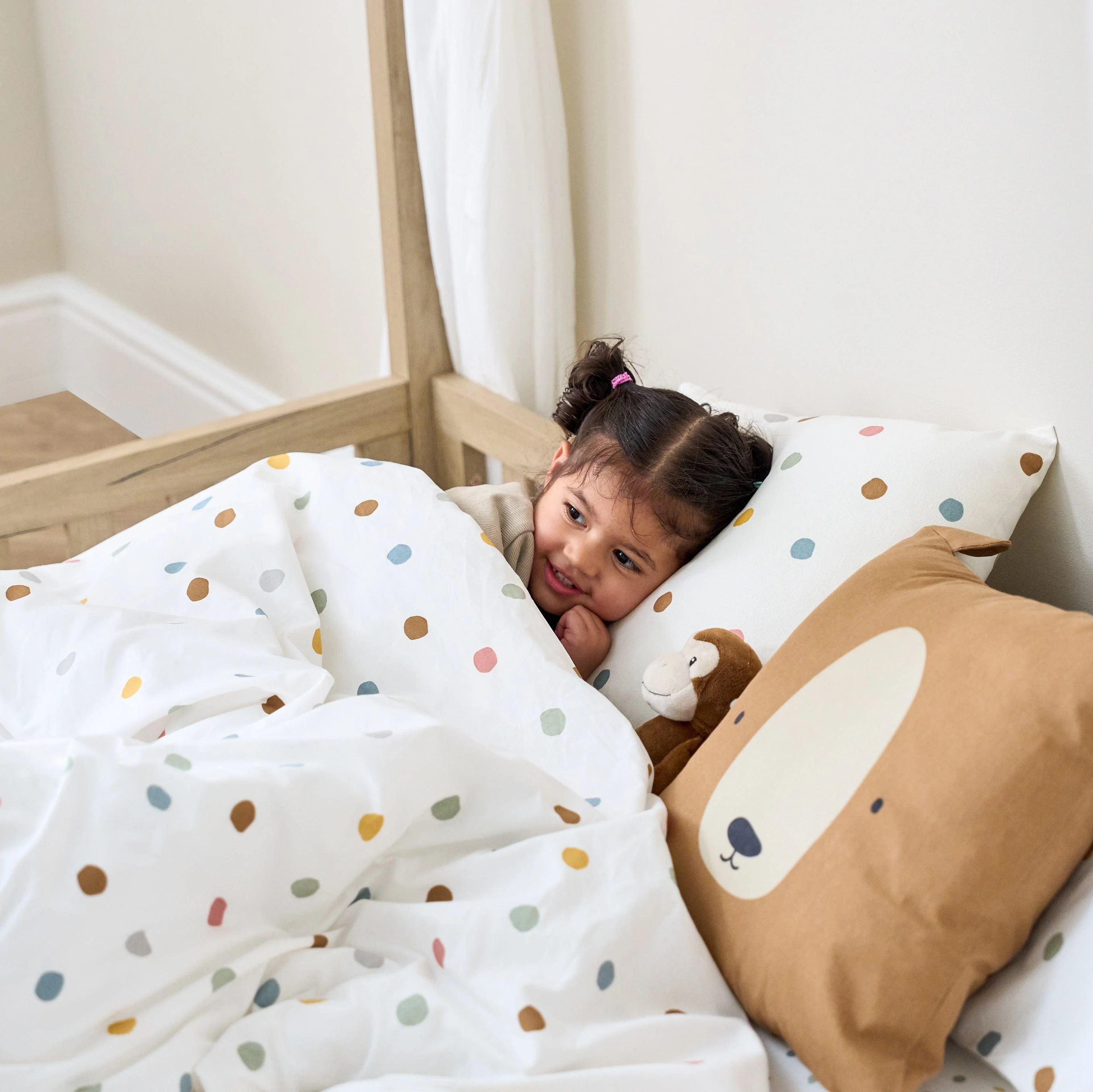 Tutti Bambini Casa Grande Montessori Toddler Floor Bed (90 x 200cm) - Harvest Oak - Image 15