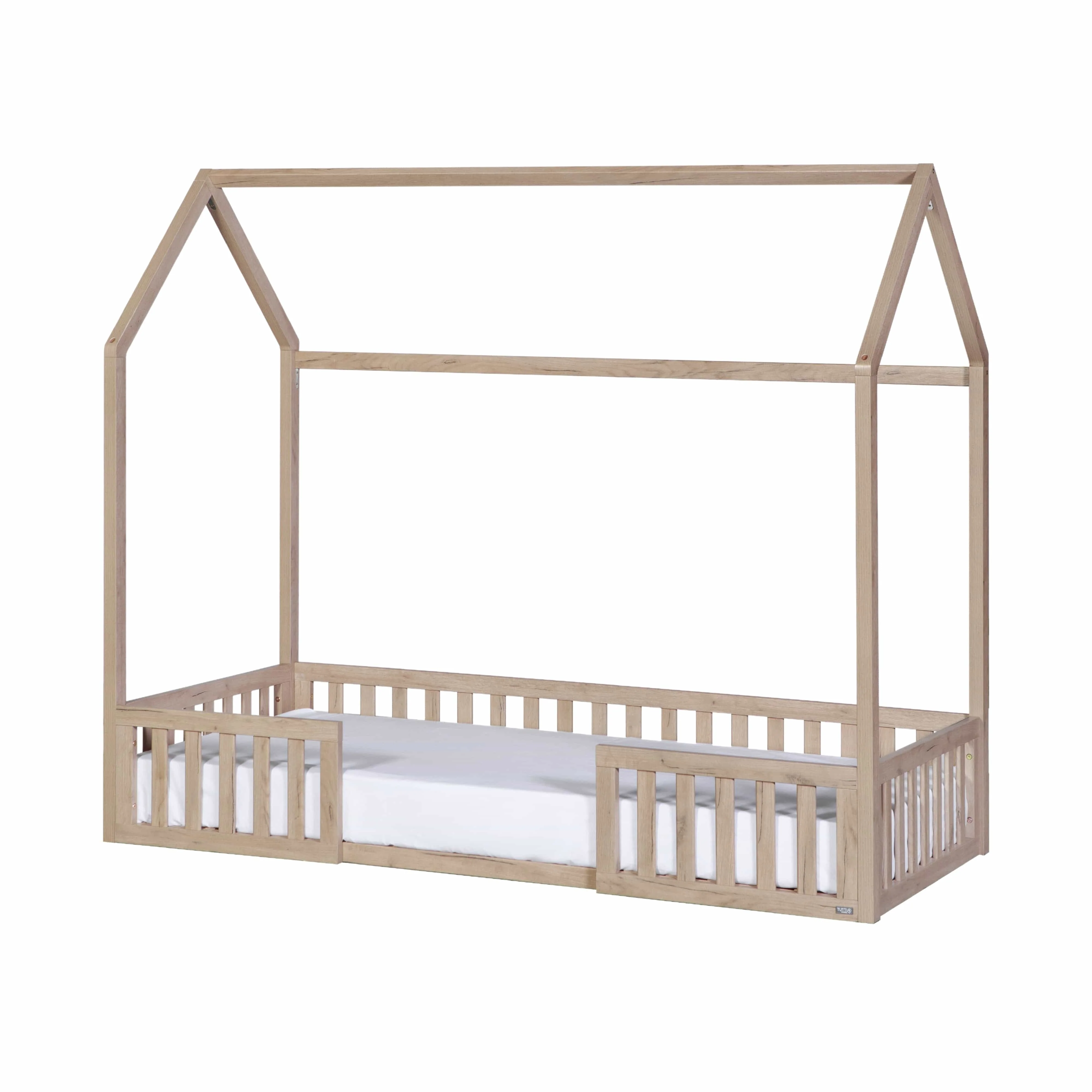 Tutti Bambini Casa Grande Montessori Toddler Floor Bed (90 x 200cm) - Harvest Oak - Image 2