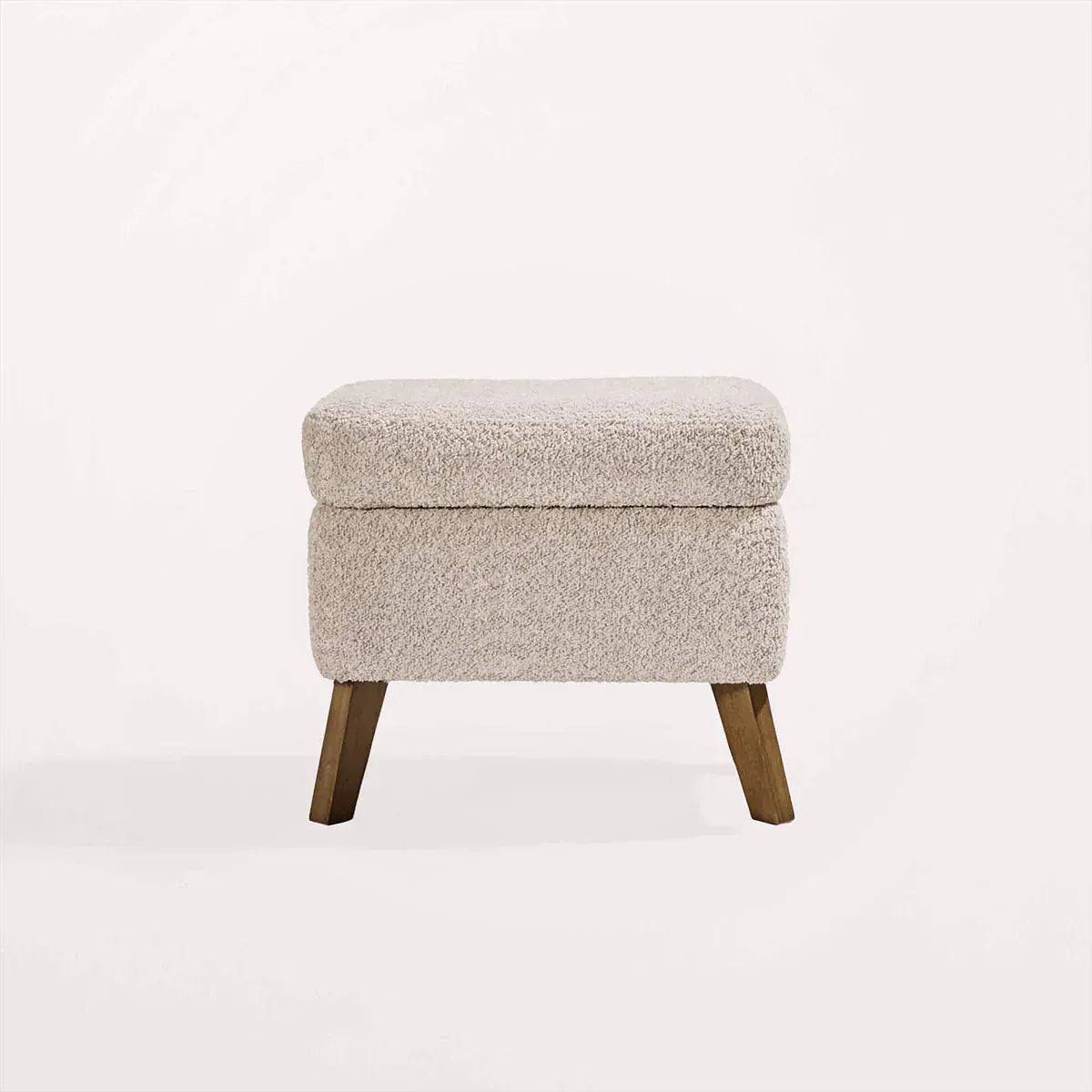 Tutti Bambini Harper Wingback Rocking Chair & Footstool - Teddy Mushroom - Image 10