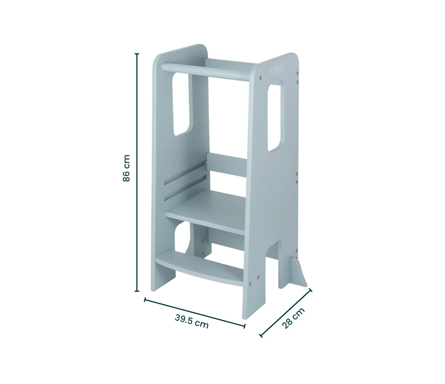 Tutti Bambini Helping Hands Montessori Toddler Learning Tower - Ocean Stone - Image 18