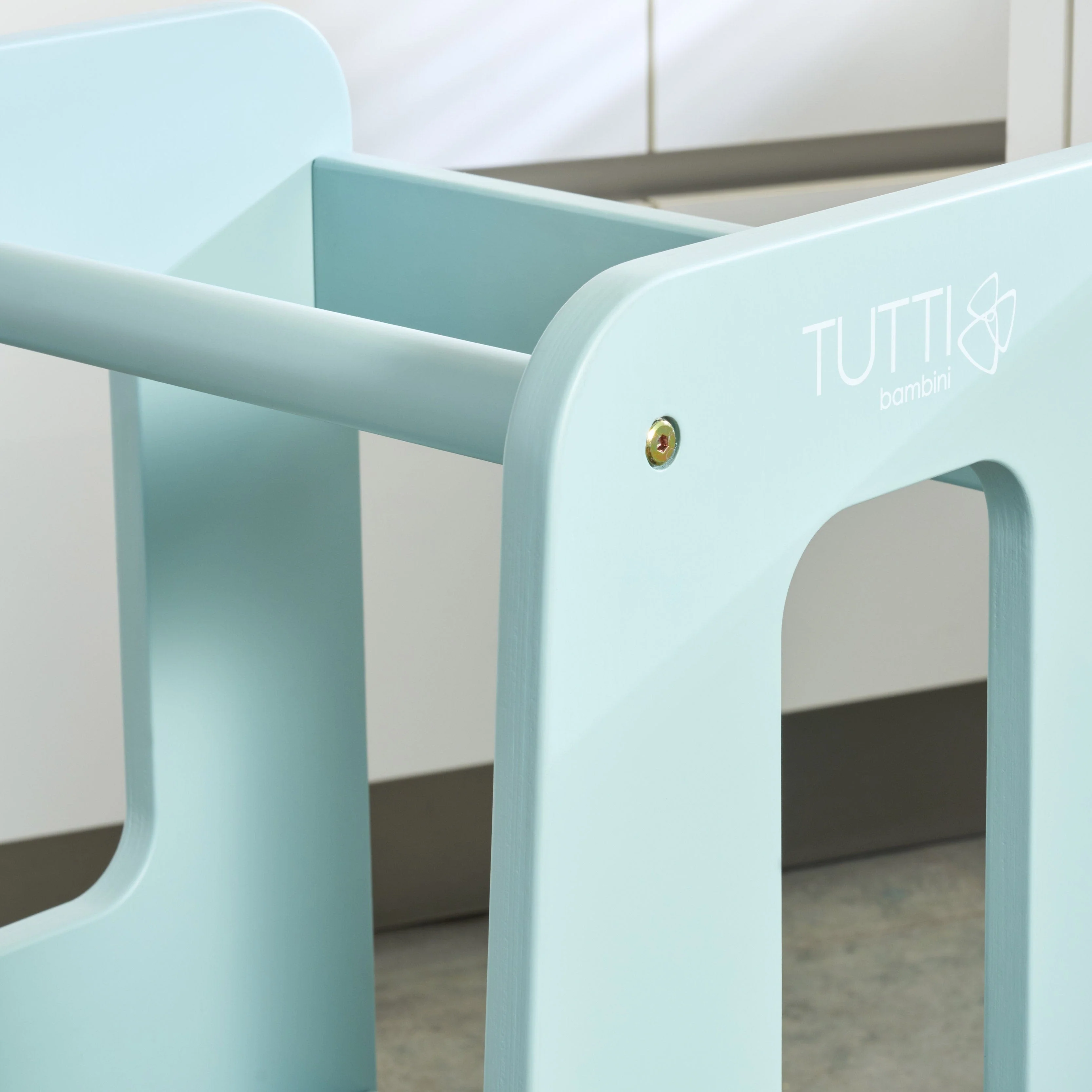 Tutti Bambini Helping Hands Montessori Toddler Learning Tower - Ocean Stone - Image 3