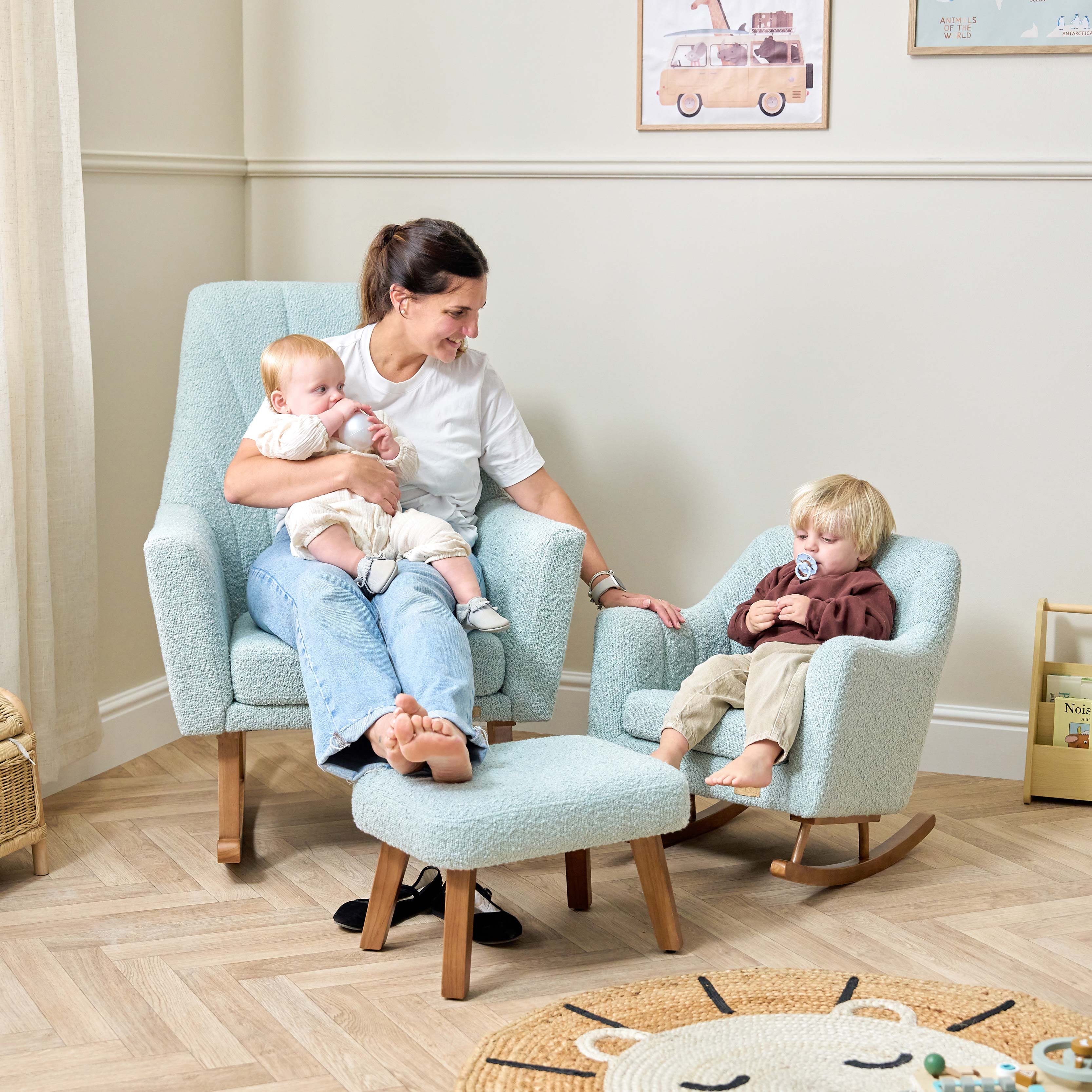 Tutti Bambini Jonah Mini Me Children's Rocking Chair - Ocean Stone - Image 2