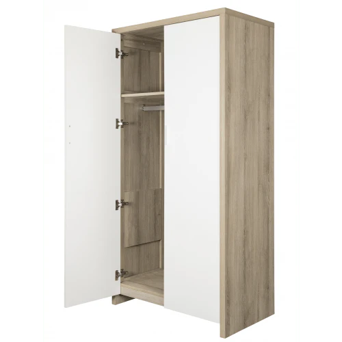 Tutti Bambini Modena 4 Piece Room Set - White/Oak (Free mattress) - Image 7