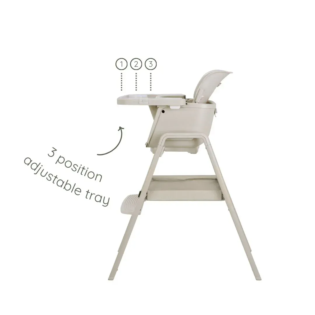 Tutti Bambini Nova Maison 7 in 1 Highchair - Parsnip - Image 7
