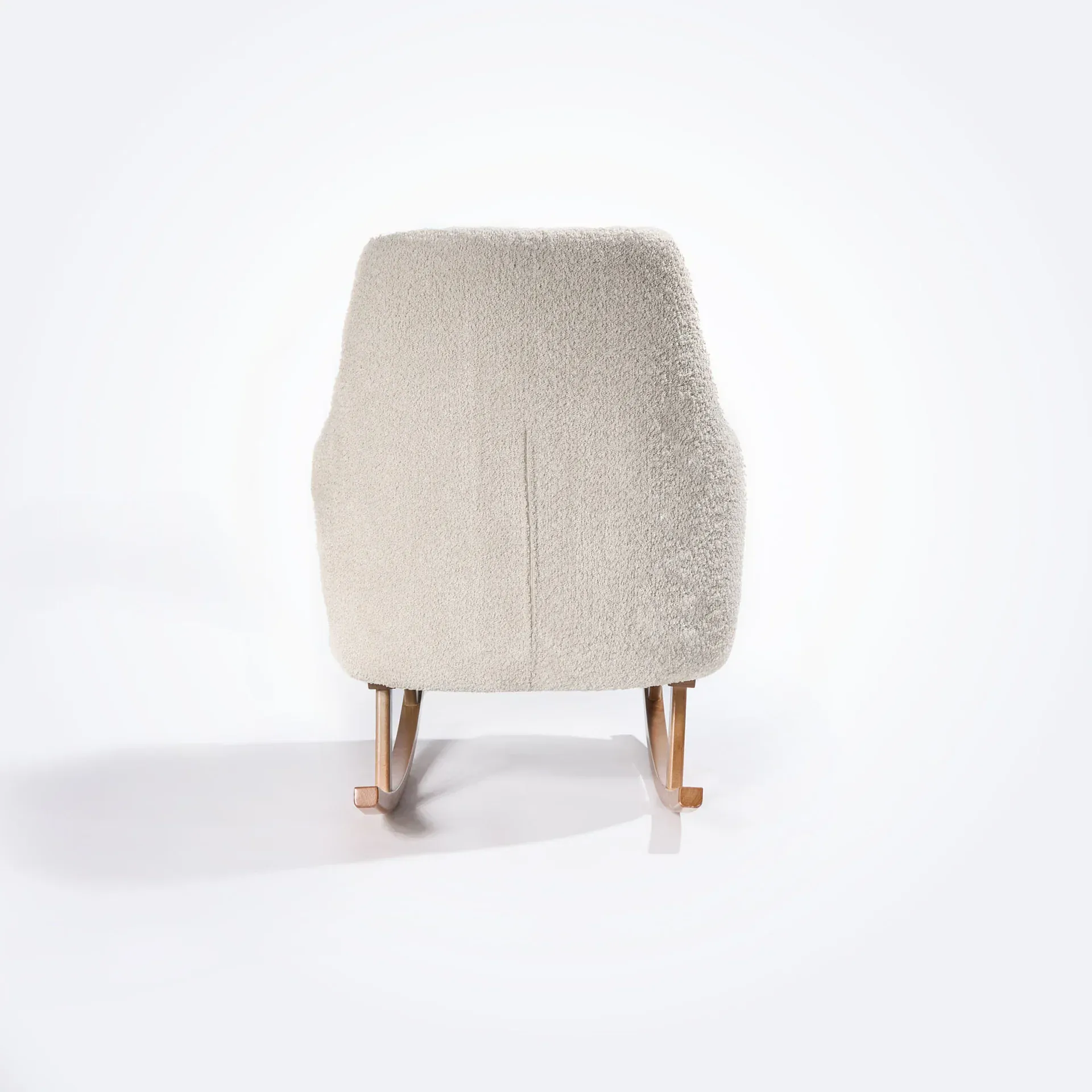 Tutti Bambini Oscar Luxe Rocking Chair & Footstool - Teddy Sage - Image 7