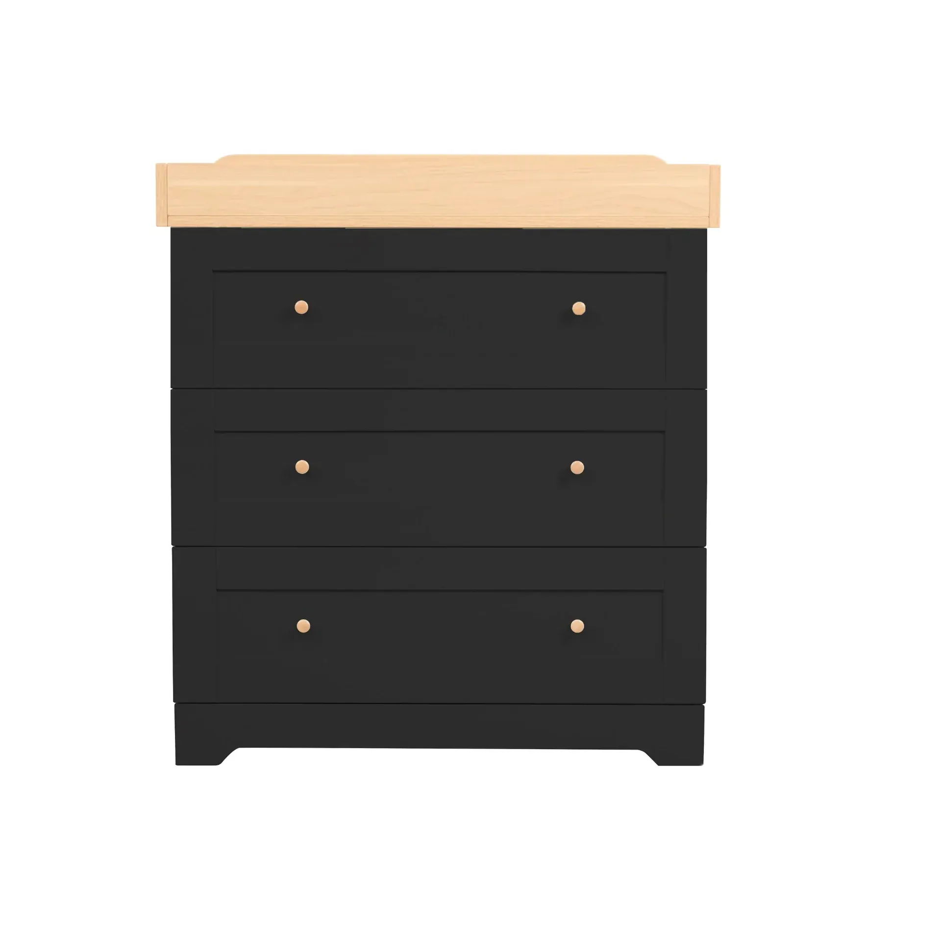 Tutti Bambini Rio 2 Piece Room Set - Honey Oak & Slate Grey - Image 9