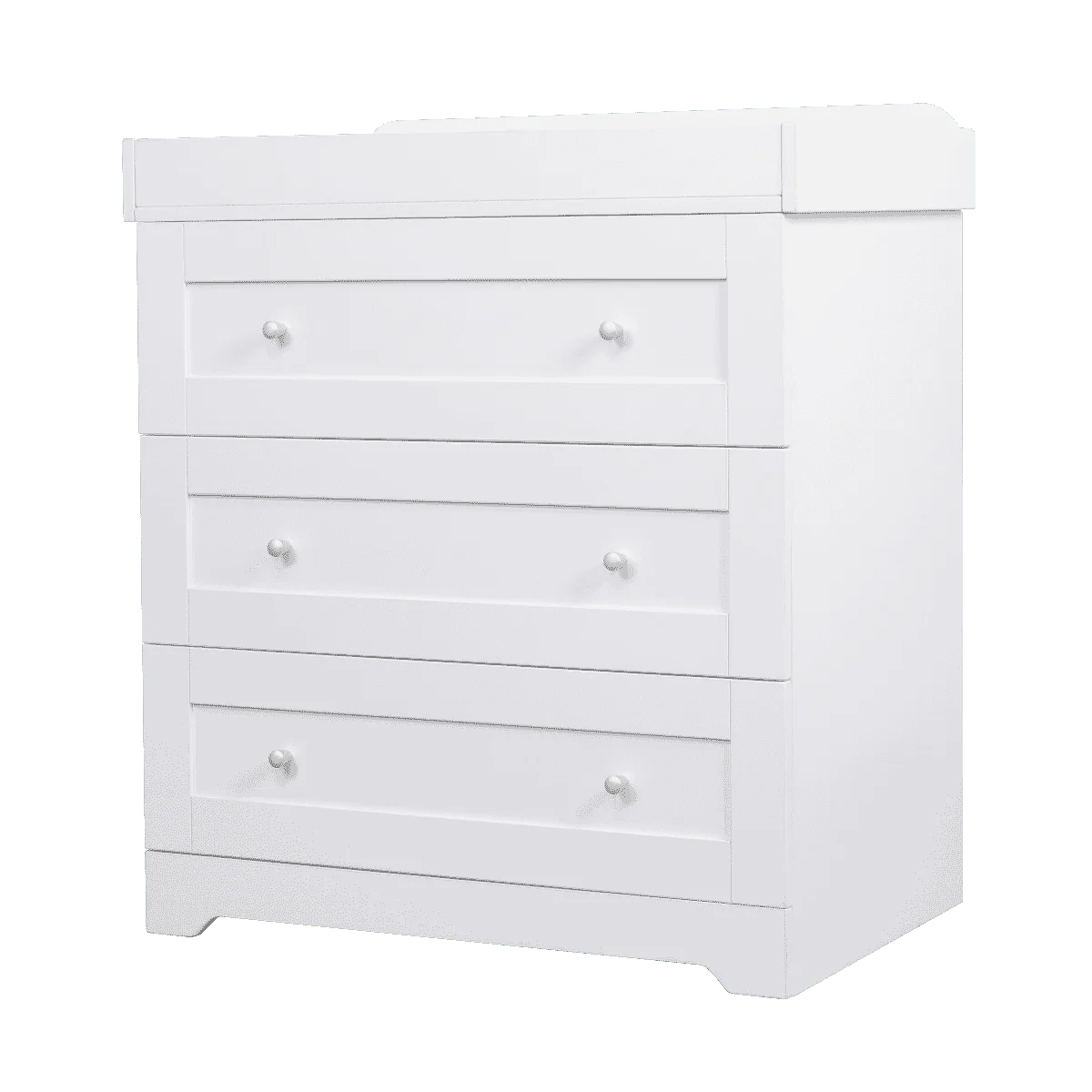 Tutti Bambini Rio 5 Piece Room Set - White - Image 4