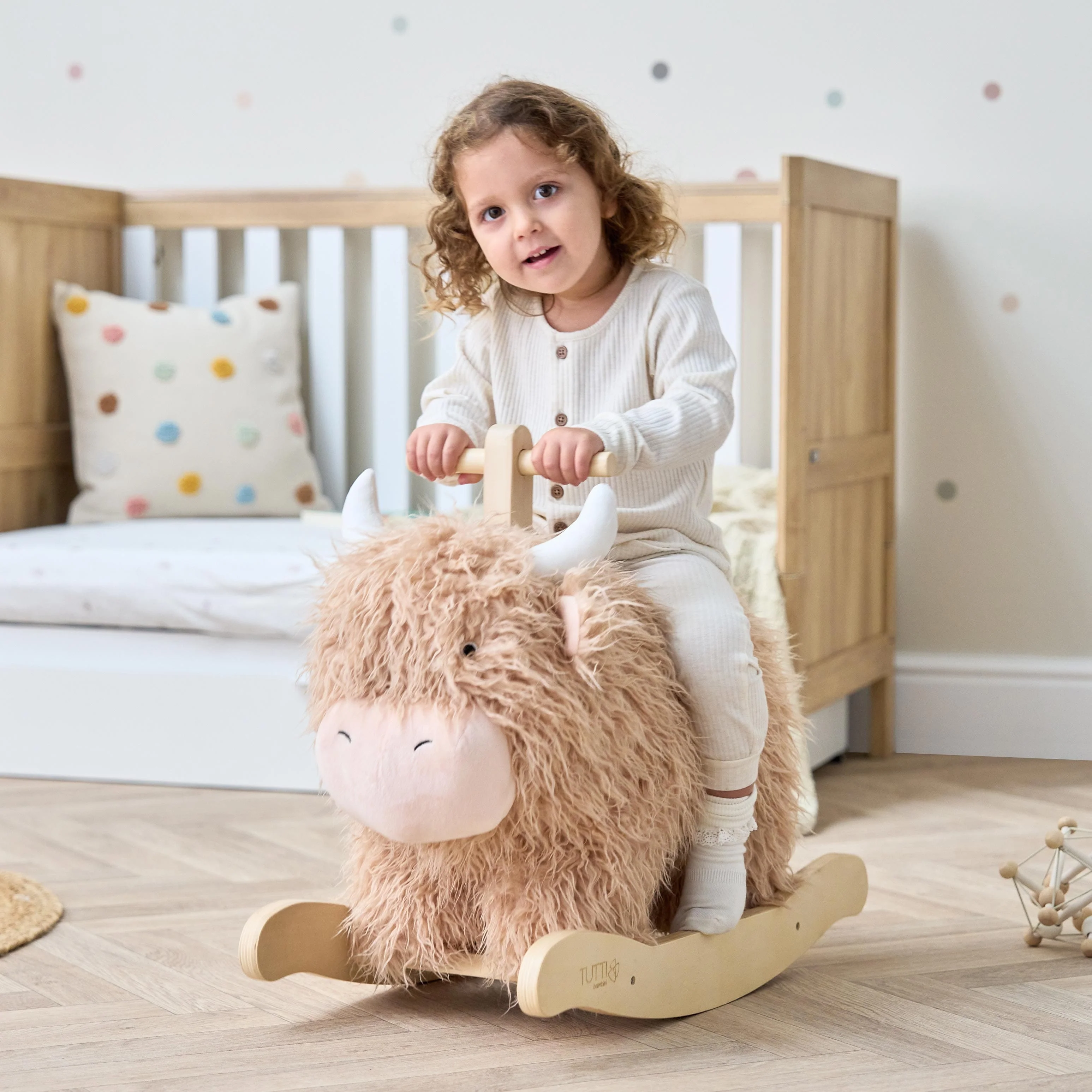 Tutti Bambini Rocking Toy - Douglas The Highland Cow - Image 17