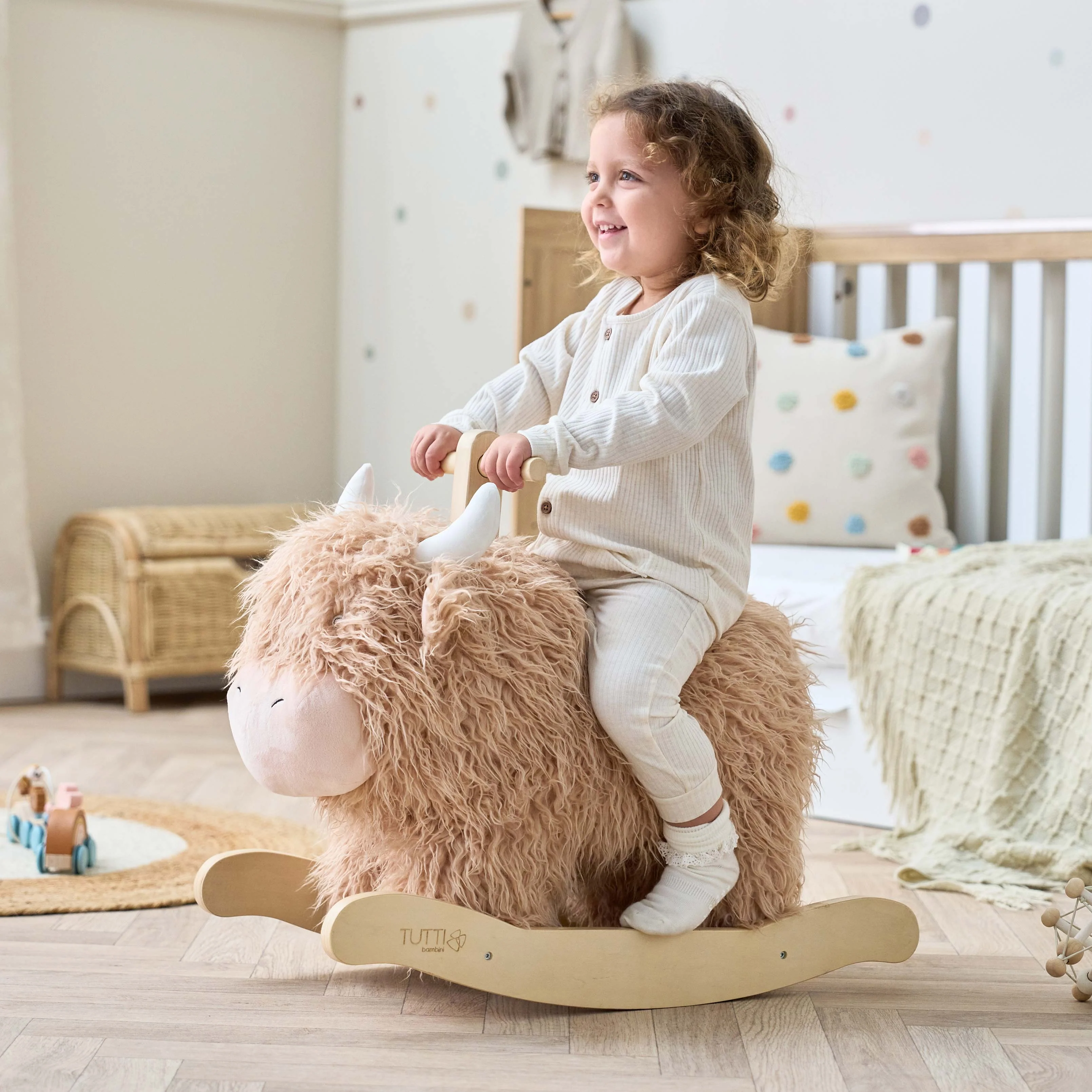 Tutti Bambini Rocking Toy - Douglas The Highland Cow - Image 18