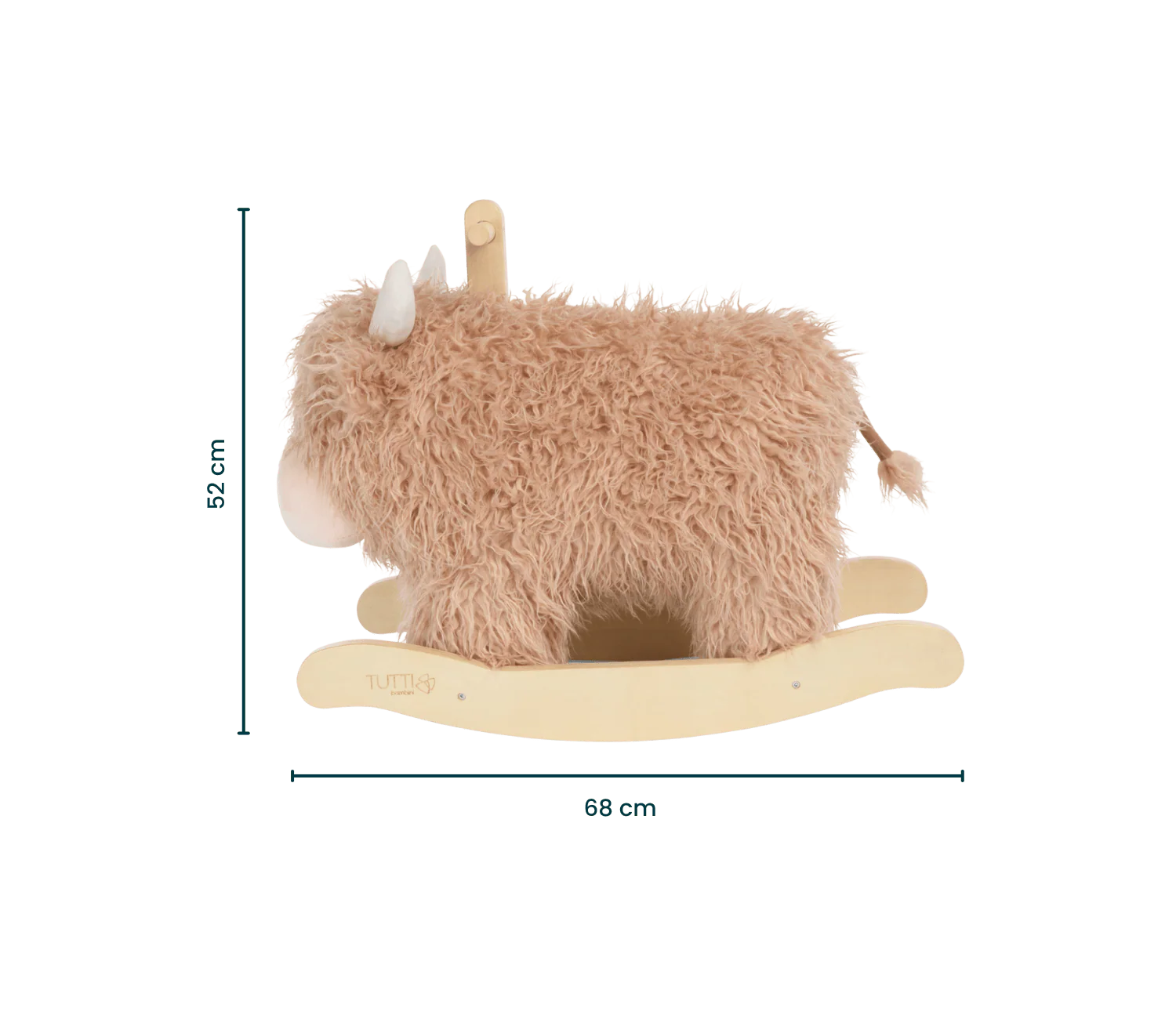 Tutti Bambini Rocking Toy - Douglas The Highland Cow - Image 19