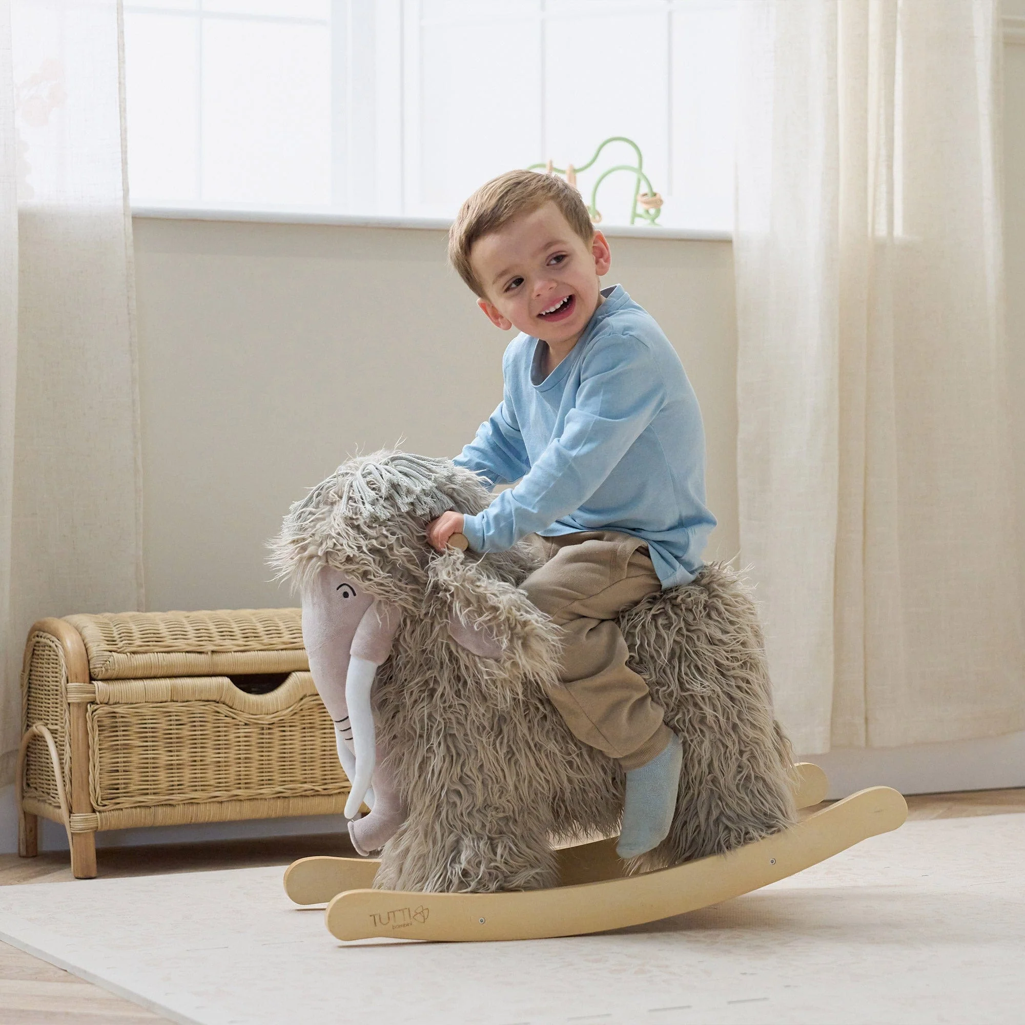 Tutti Bambini Rocking Toy - Mimi the Woolly Mammoth - Image 7