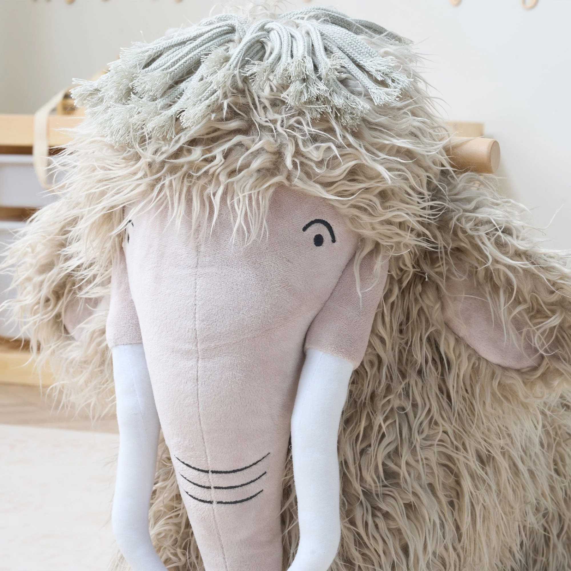 Tutti Bambini Rocking Toy - Mimi the Woolly Mammoth - Image 8