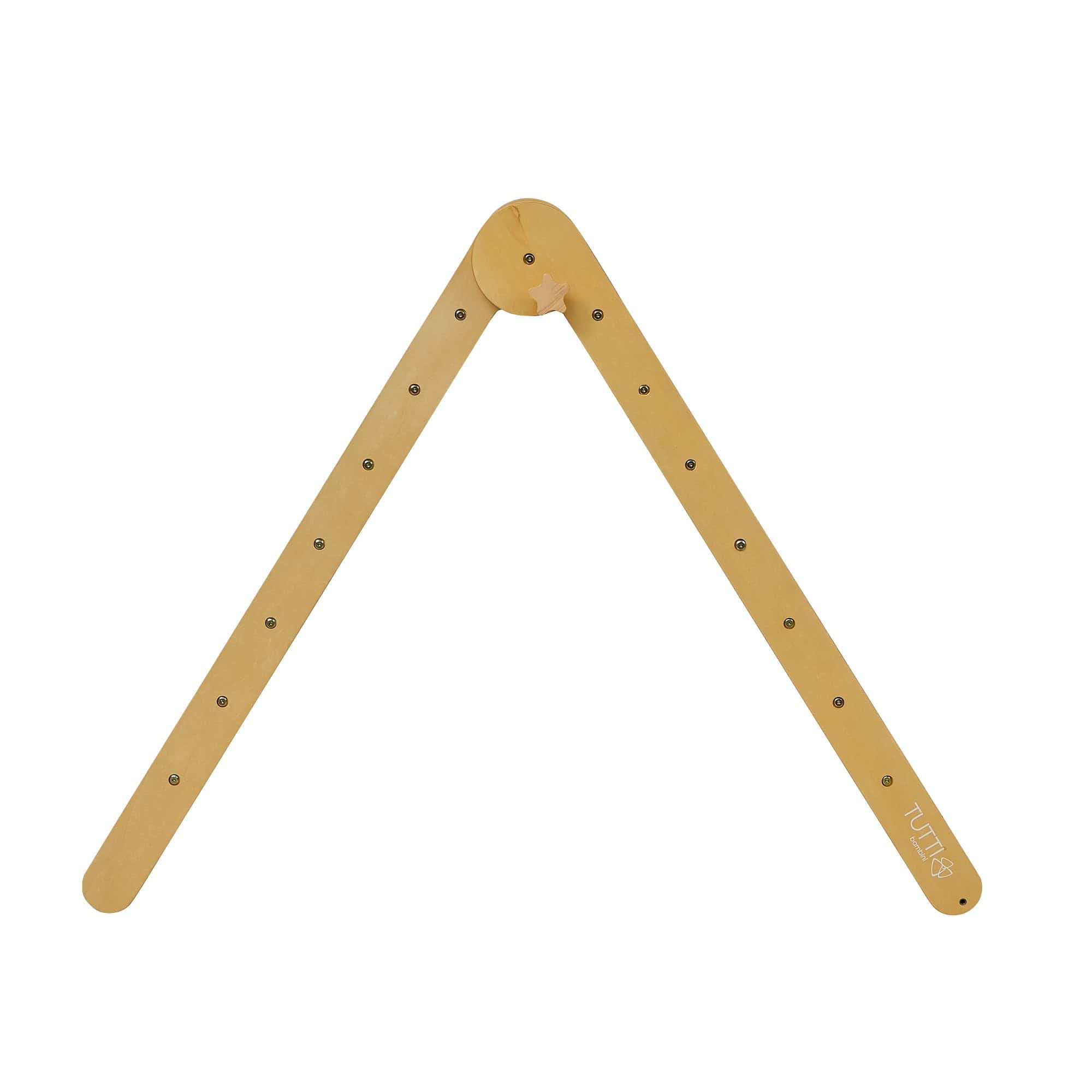 Tutti Bambini Scala Montessori 3-in-1 Pikler Climbing Frame with Climbing Wall - Natural - Image 35
