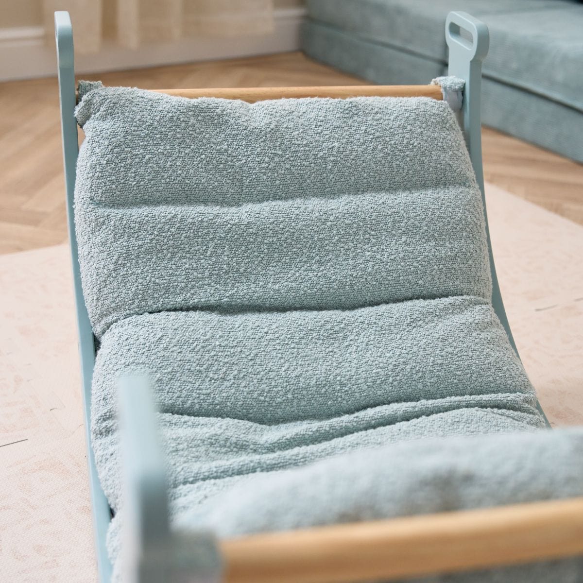 Tutti Bambini Scala Montessori Pikler Rocking Frame Cushion - Ocean Stone - Image 6