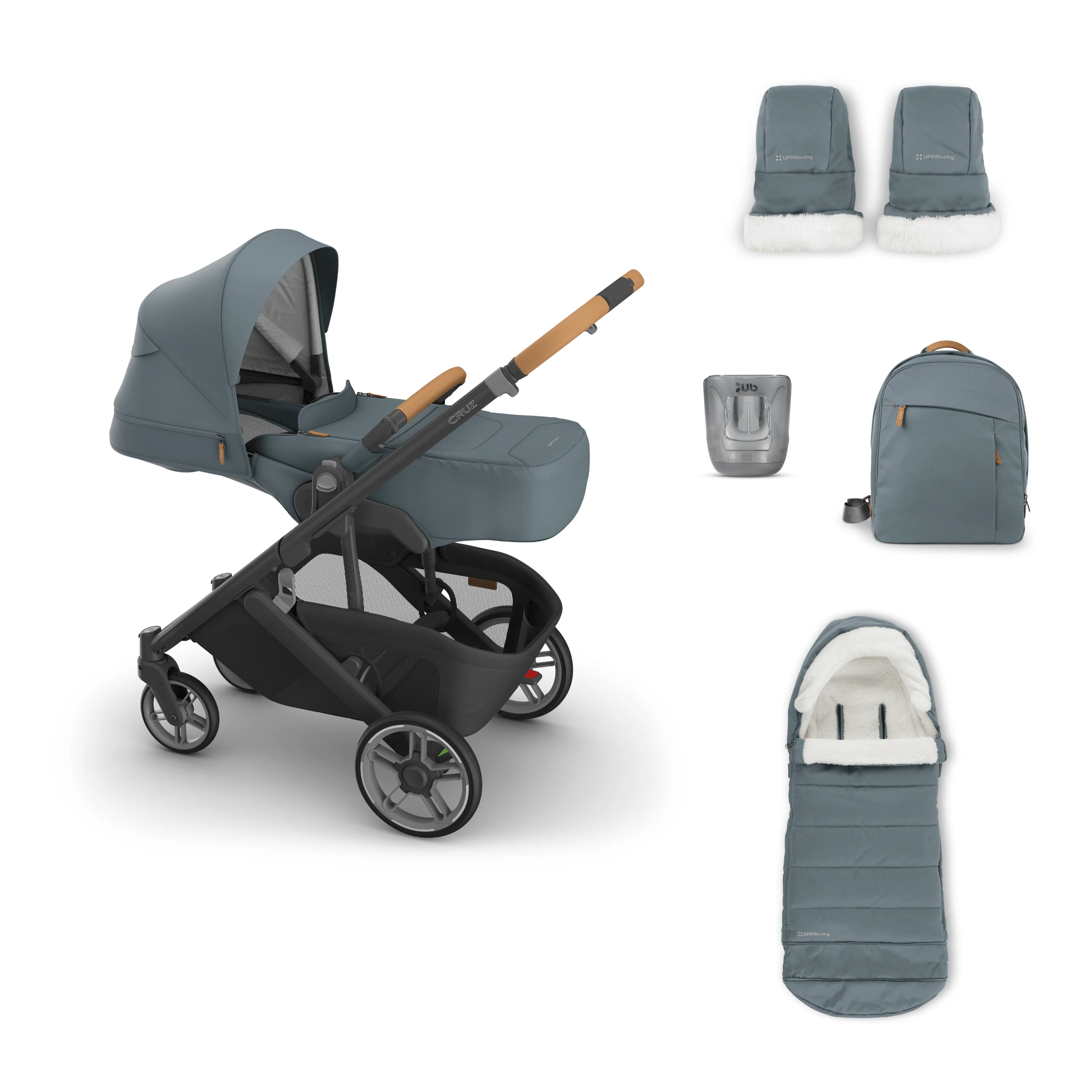 UPPAbaby CRUZ V3 Stroller with Accessories - Dillan