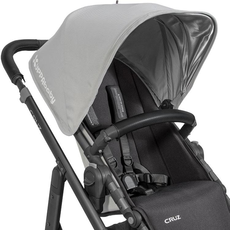 UPPAbaby Vista / Cruz Leather Bumper Bar Cover - Black