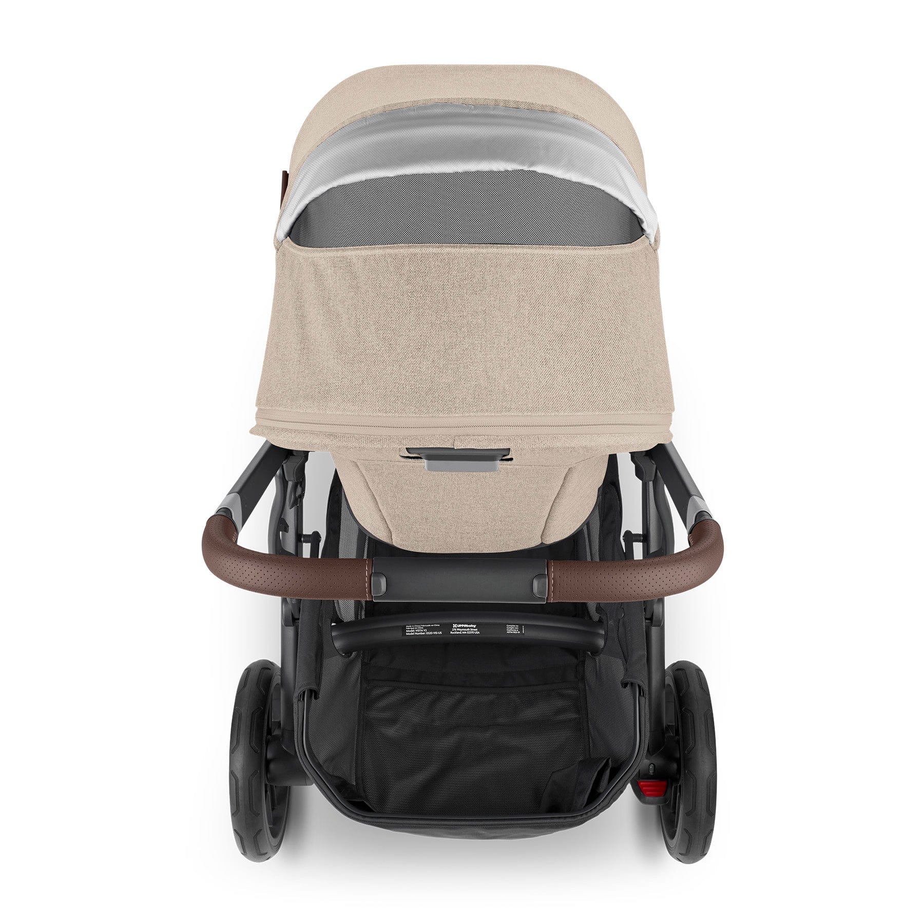 UPPAbaby Vista V2 with Cloud T Car Seat and Base - Liam/Cozy Beige - Image 12