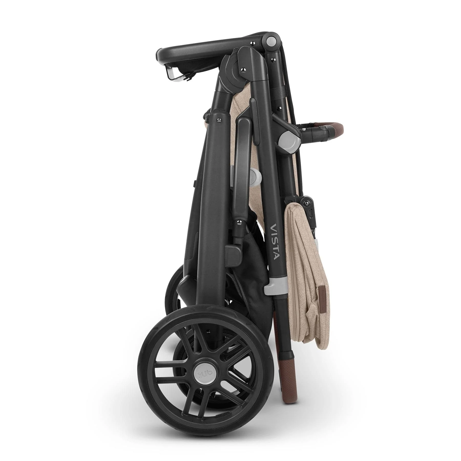UPPAbaby Vista V2 with Cloud T Car Seat and Base - Liam/Cozy Beige - Image 14
