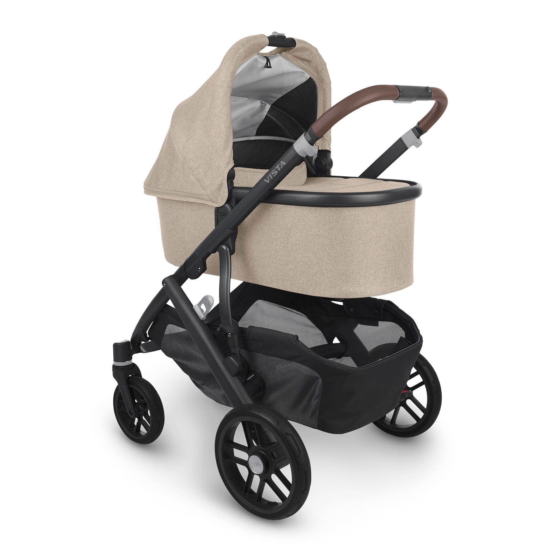 UPPAbaby Vista V2 with Cloud T Car Seat and Base - Liam/Cozy Beige - Image 2