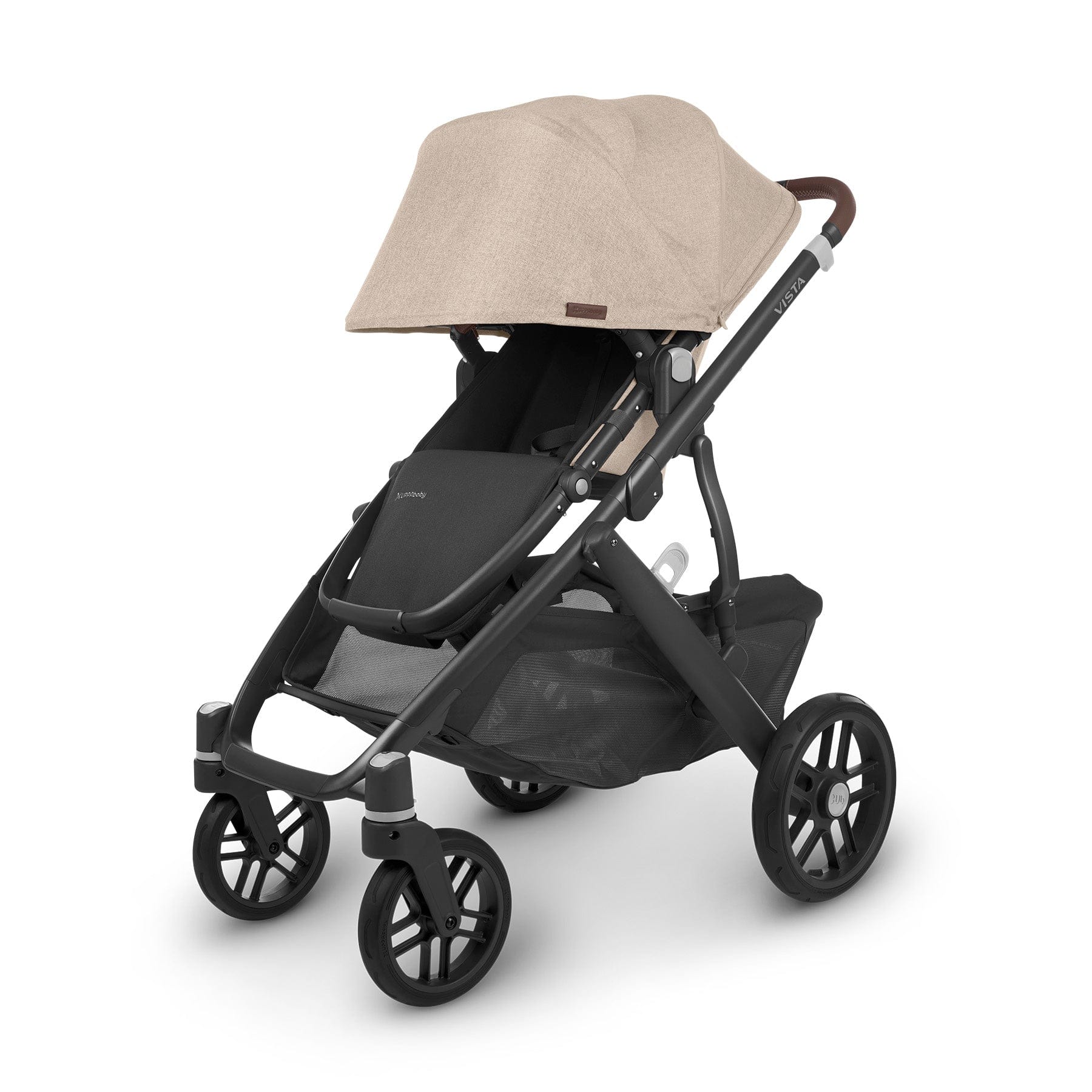 UPPAbaby Vista V2 with Cloud T Car Seat and Base - Liam/Cozy Beige - Image 33