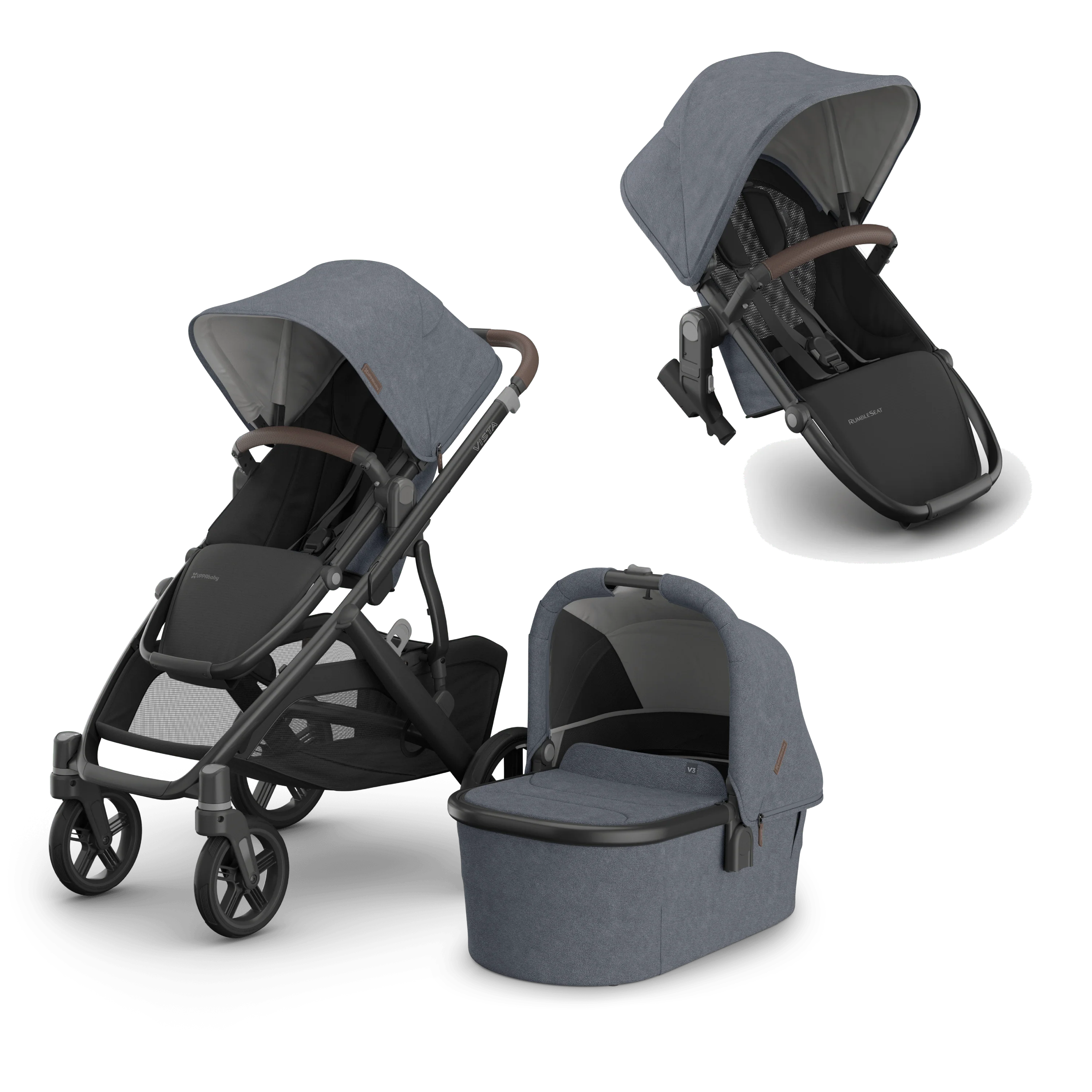 UPPAbaby Vista V3 Double Pushchair - Julian